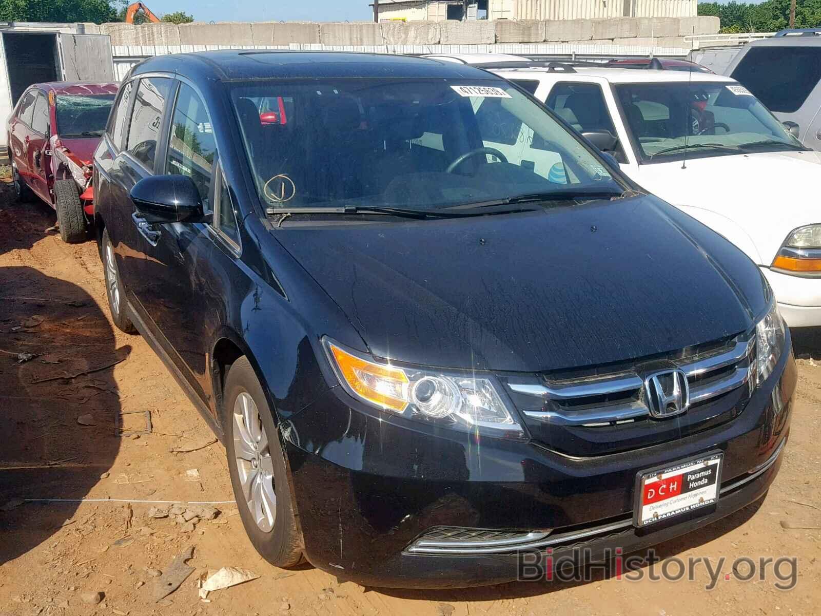 Photo 5FNRL5H62GB158341 - HONDA ODYSSEY EX 2016