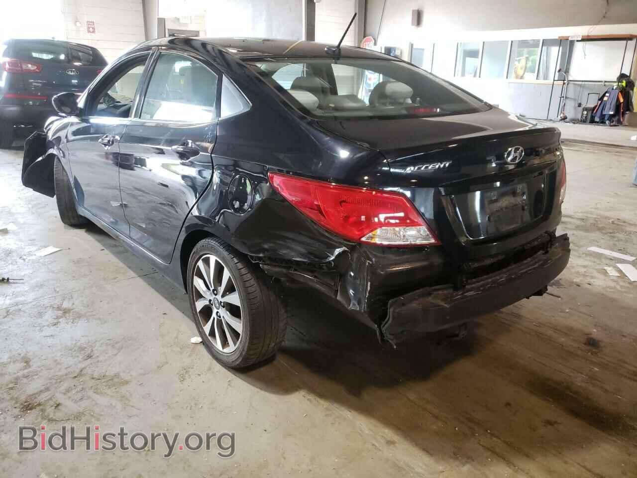 2017 HYUNDAI ACCENT - VIN: KMHCT4AE6HU318758 - Фото 3