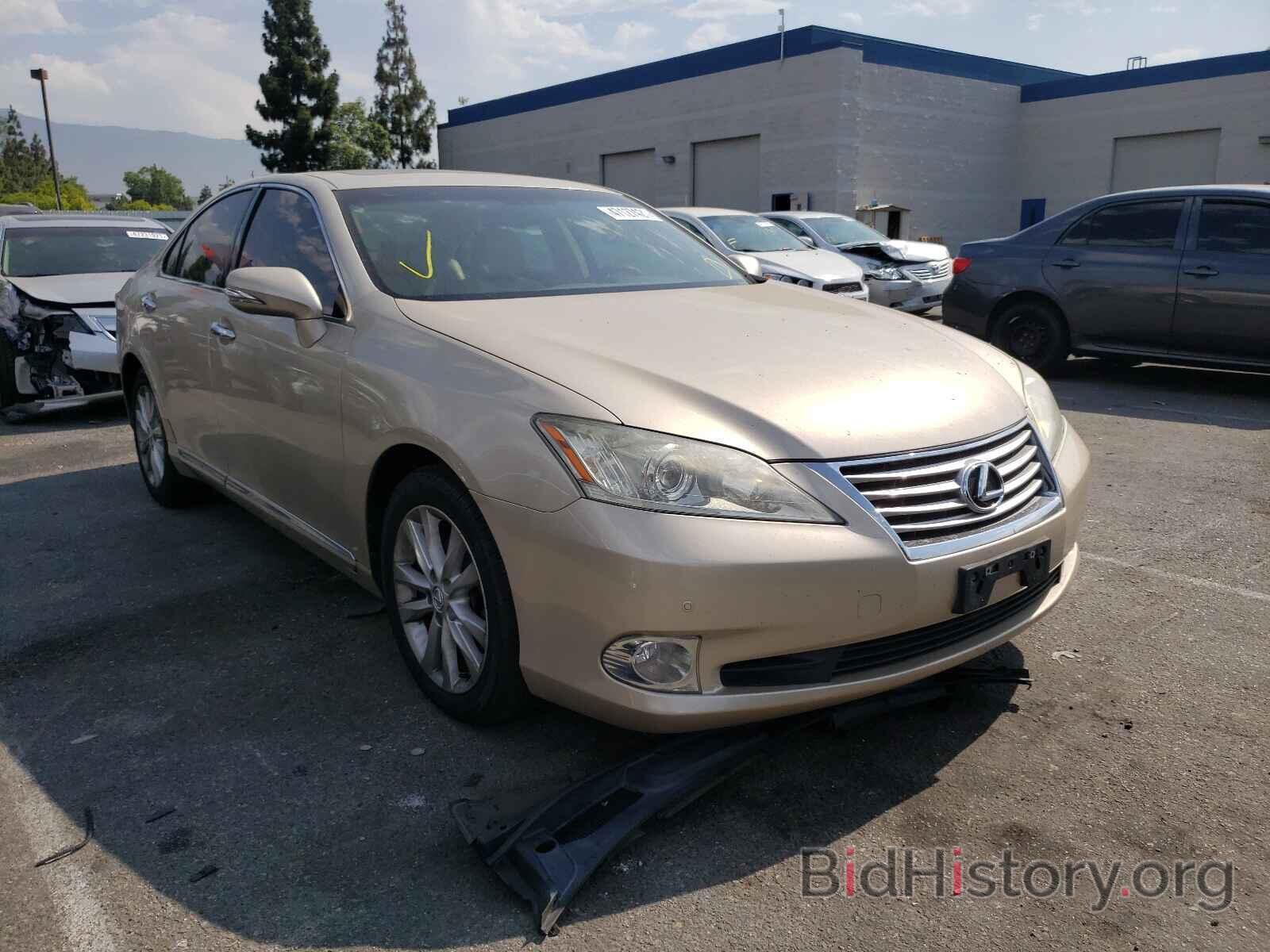 Photo JTHBK1EG3A2379174 - LEXUS ES350 2010