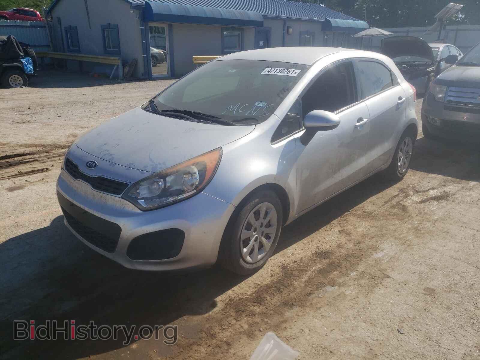2012 KIA RIO - VIN: KNADN5A3XC6095383 - Фото 2