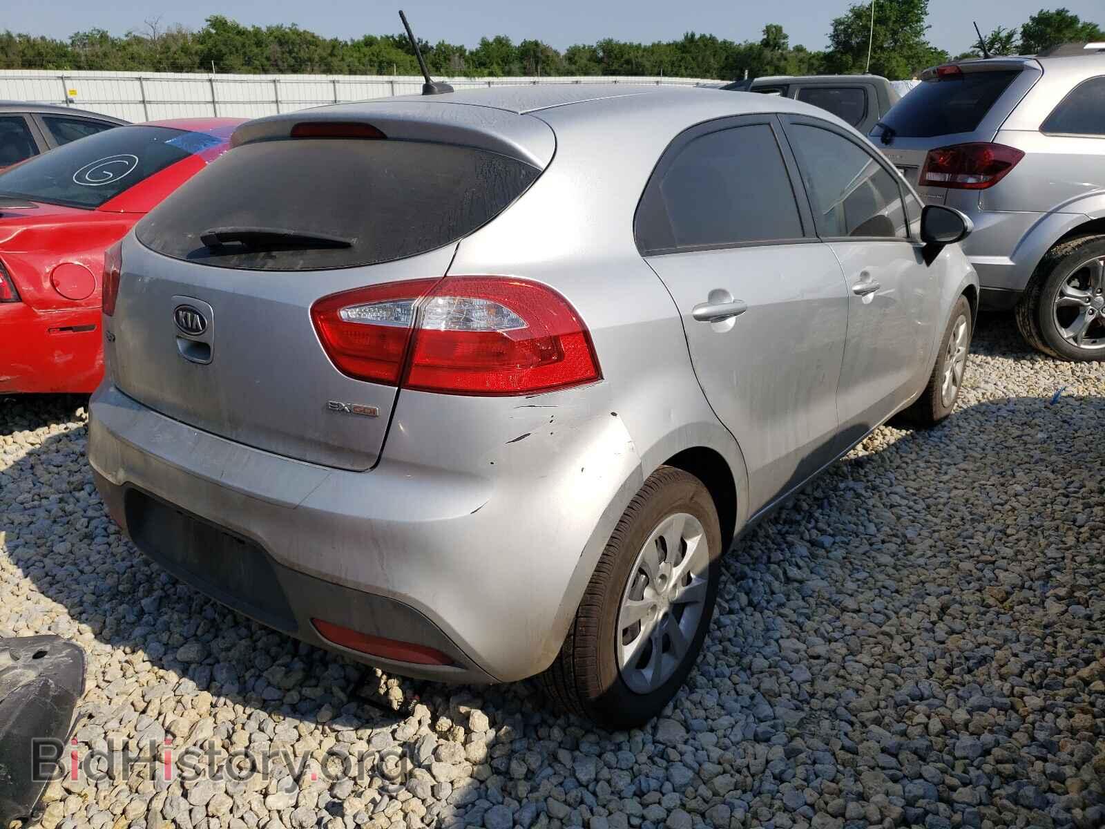 2012 KIA RIO - VIN: KNADN5A3XC6095383 - Фото 4