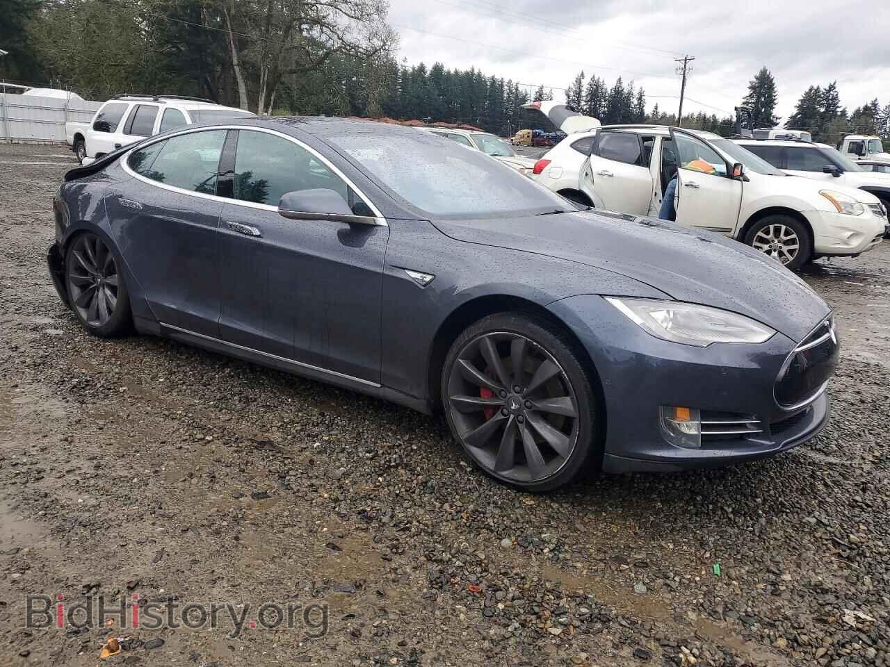 2015 TESLA MODEL S - VIN: 5YJSA1E40FF104831 - Photo 4