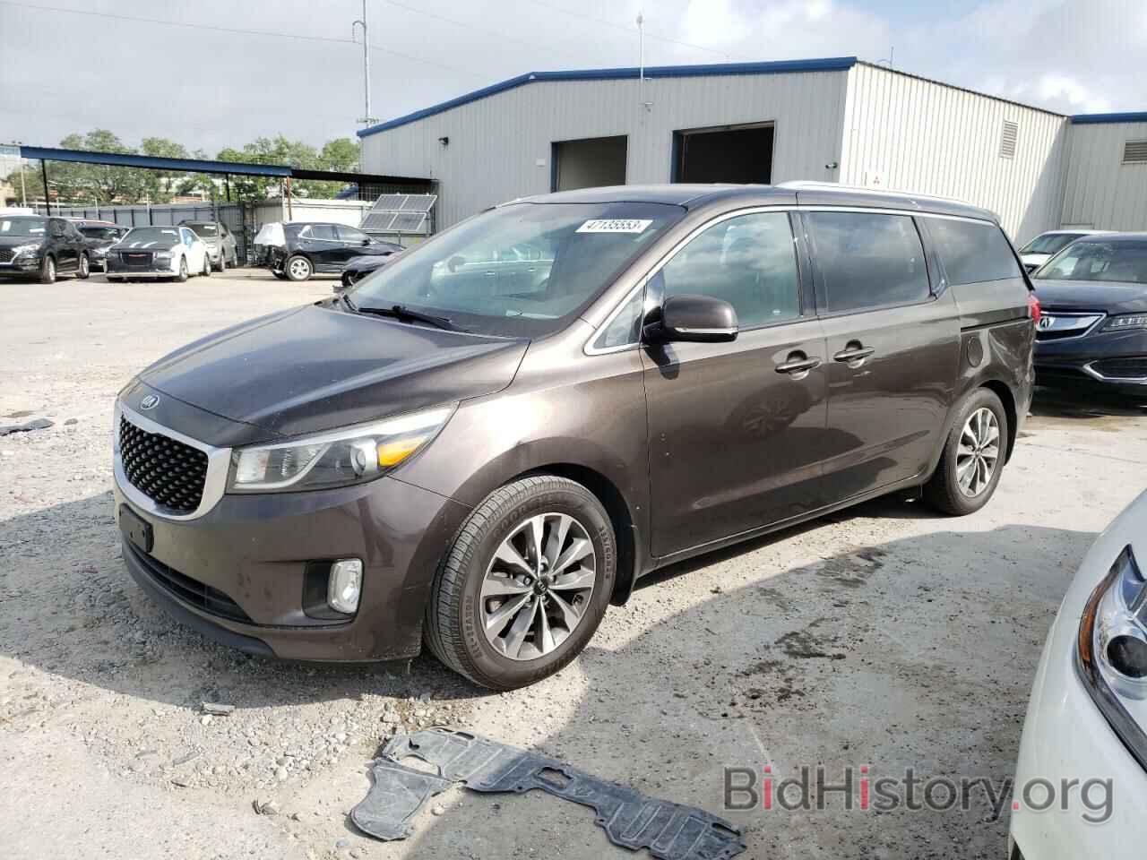 Фотография KNDMC5C16F6035402 - KIA SEDONA 2015