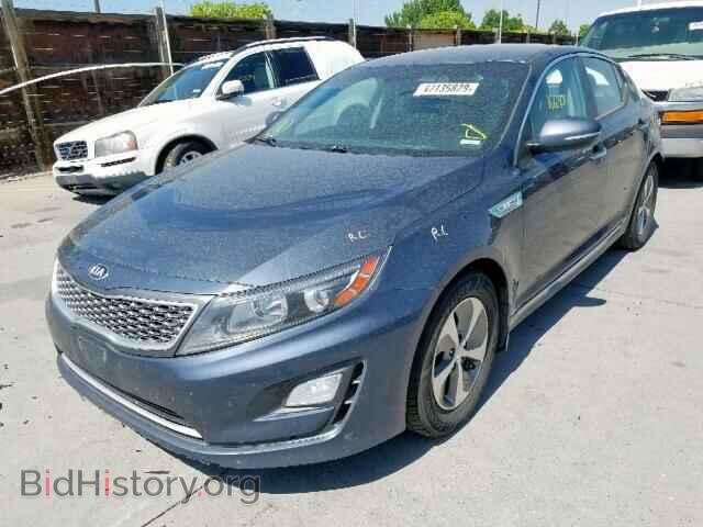 2014 KIA OPTIMA HYB - VIN: KNAGM4AD4E5067977 - Фото 2