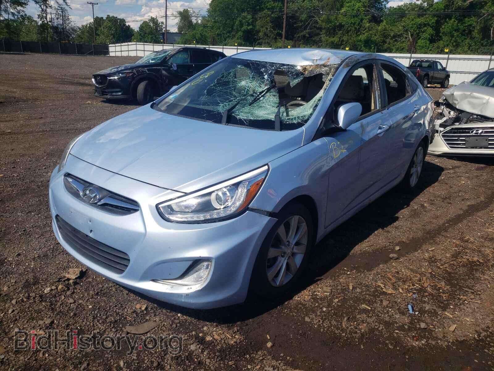 2014 HYUNDAI ACCENT - VIN: KMHCU4AE2EU617768 - Фото 2