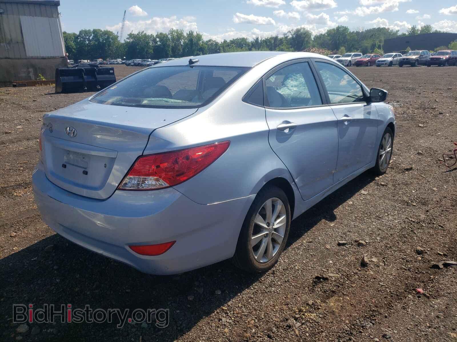 2014 HYUNDAI ACCENT - VIN: KMHCU4AE2EU617768 - Фото 4
