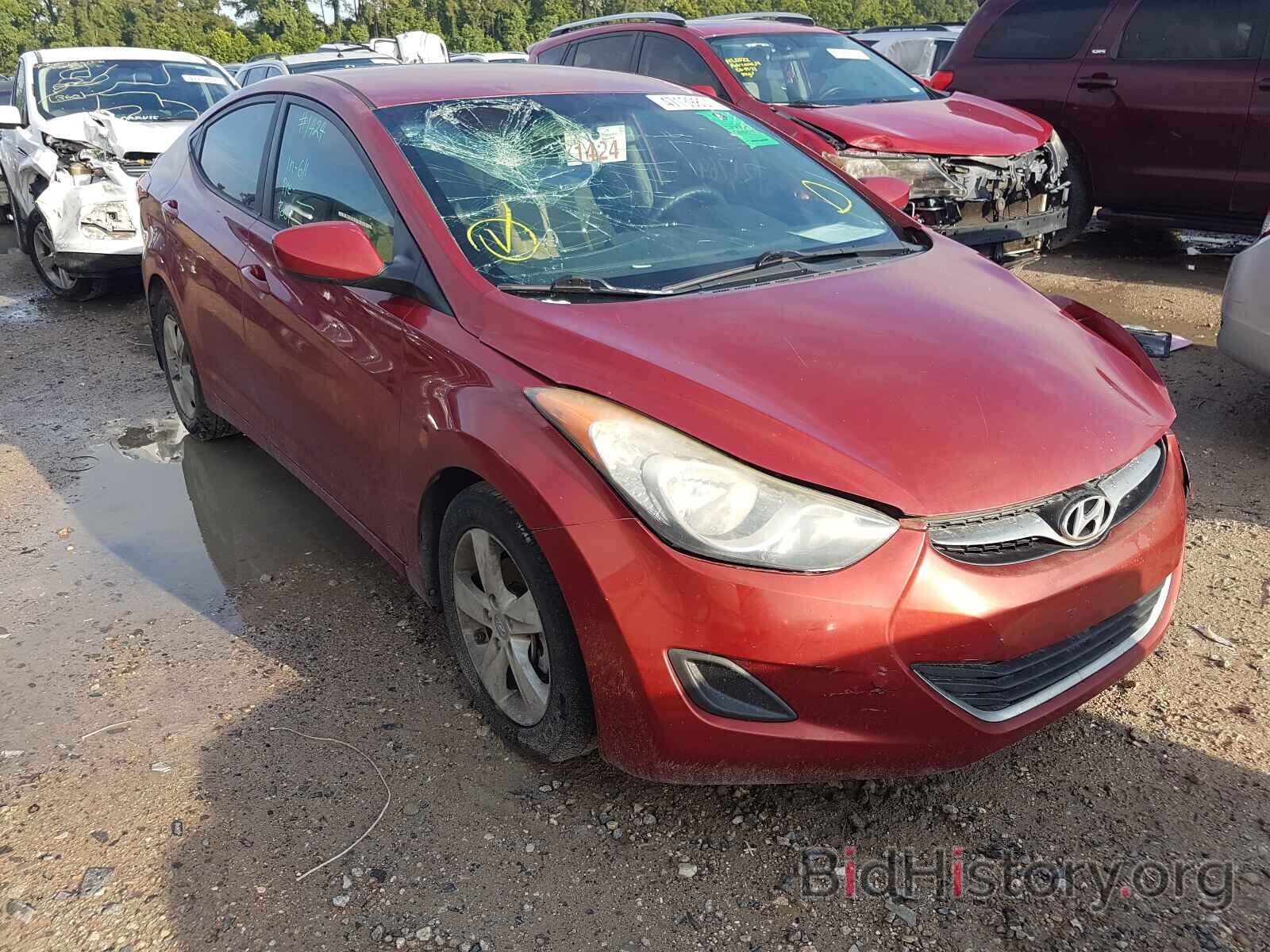 Photo KMHDH4AE2DU721586 - HYUNDAI ELANTRA 2013