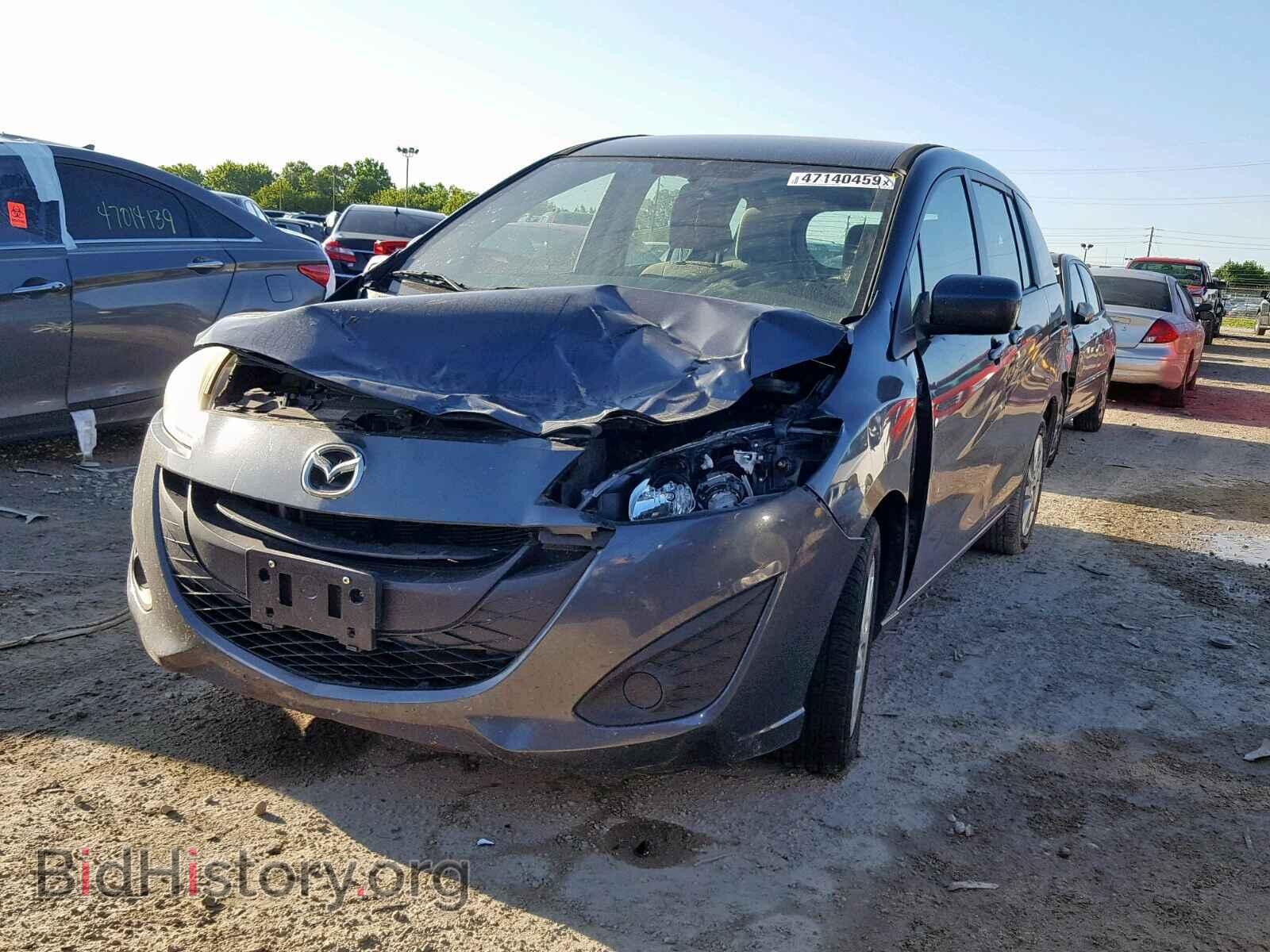 2012 MAZDA 5 - VIN: JM1CW2BL5C0119567 - Фото 2