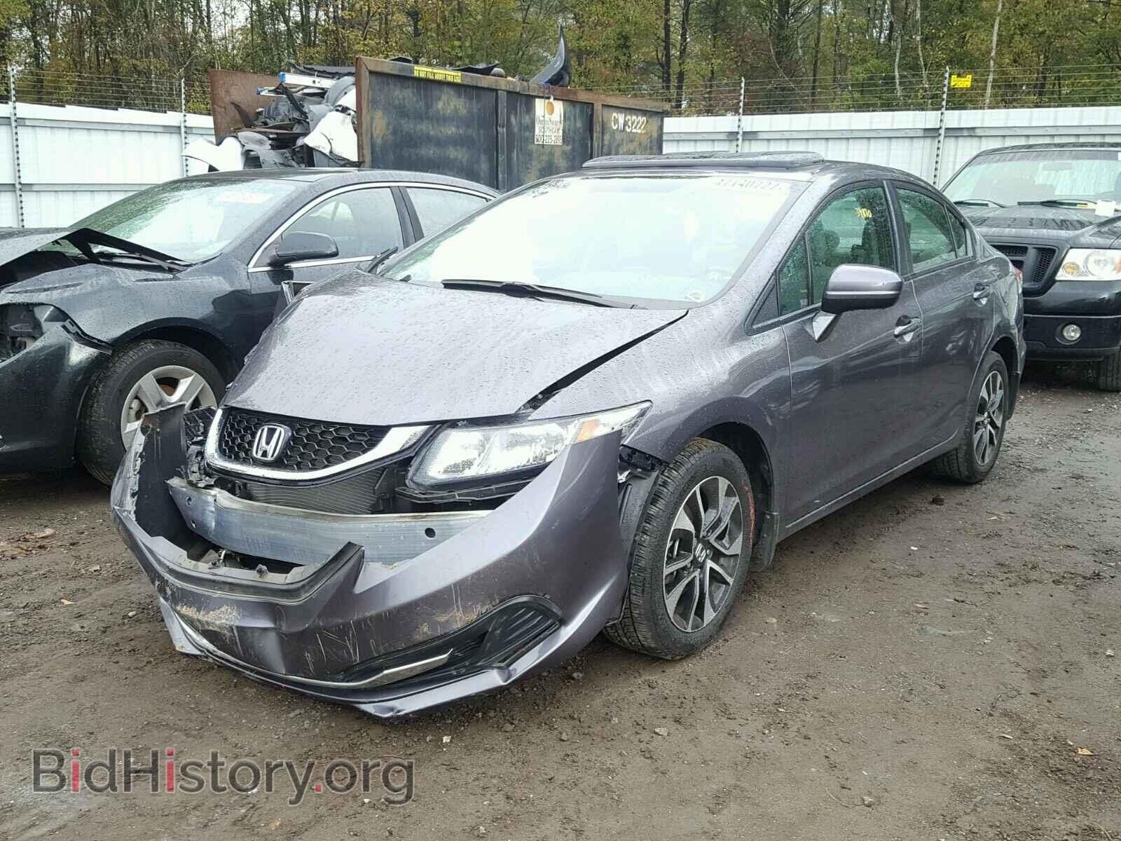 2014 HONDA CIVIC - VIN: 19XFB2F80EE046715 - Фото 2