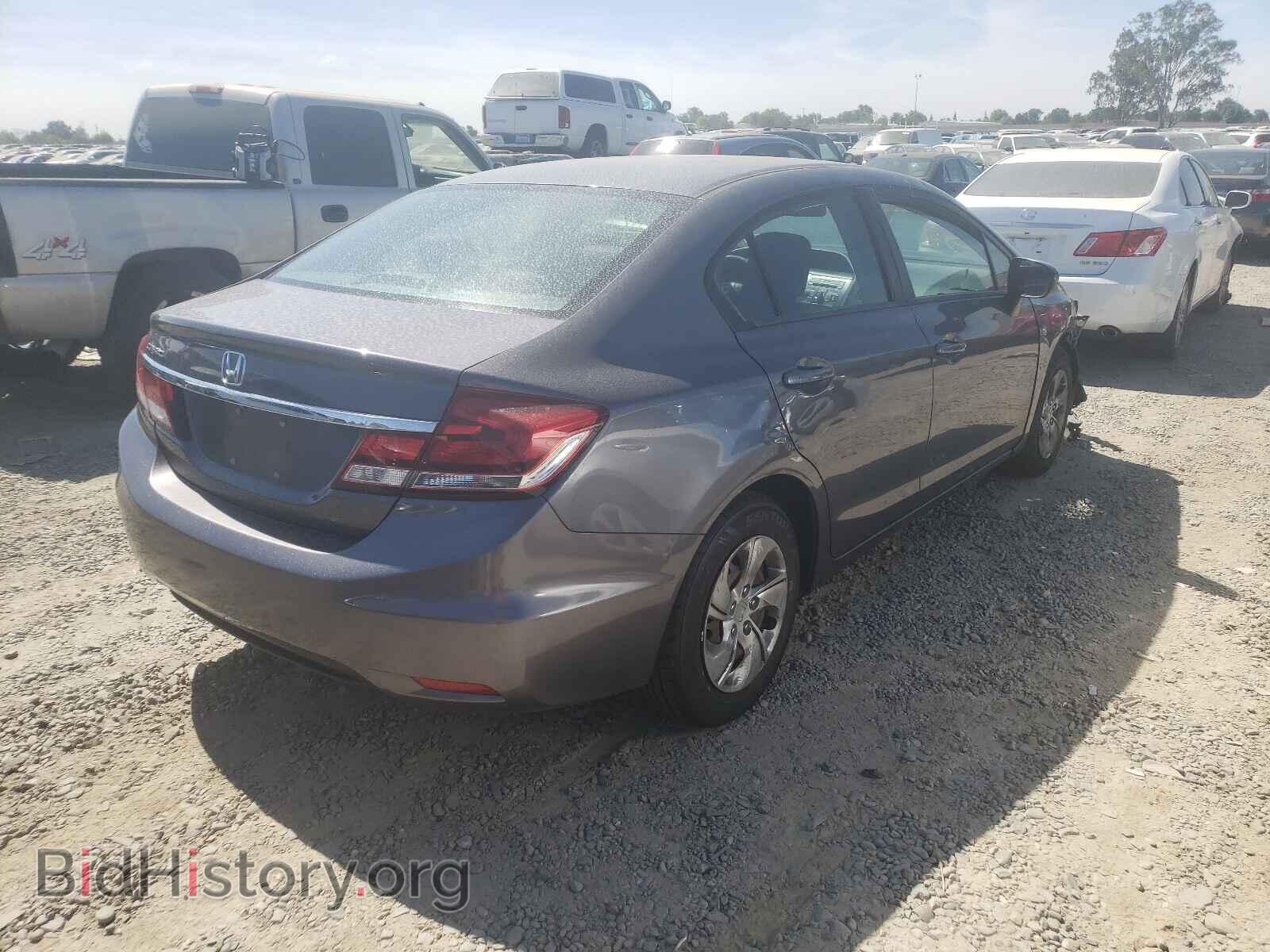 2014 HONDA CIVIC - VIN: 19XFB2F57EE234041 - Фото 4
