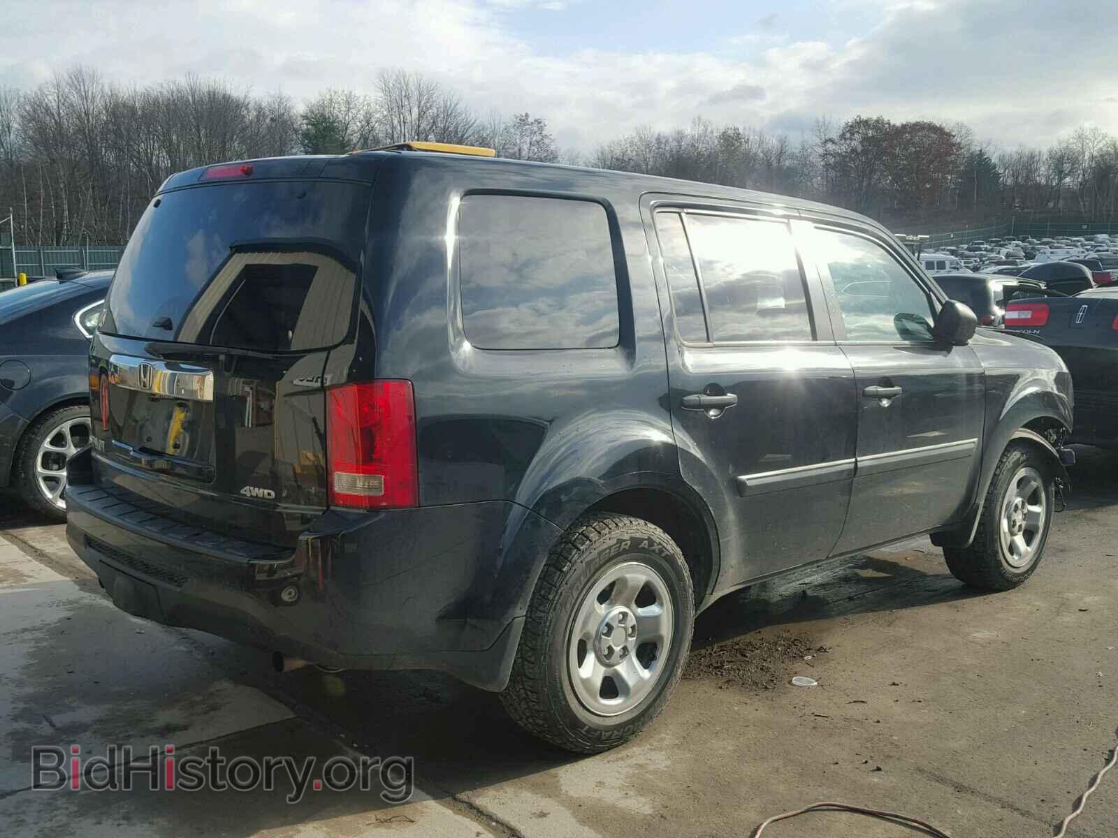 2013 HONDA PILOT - VIN: 5FNYF4H25DB055940 - Фото 4