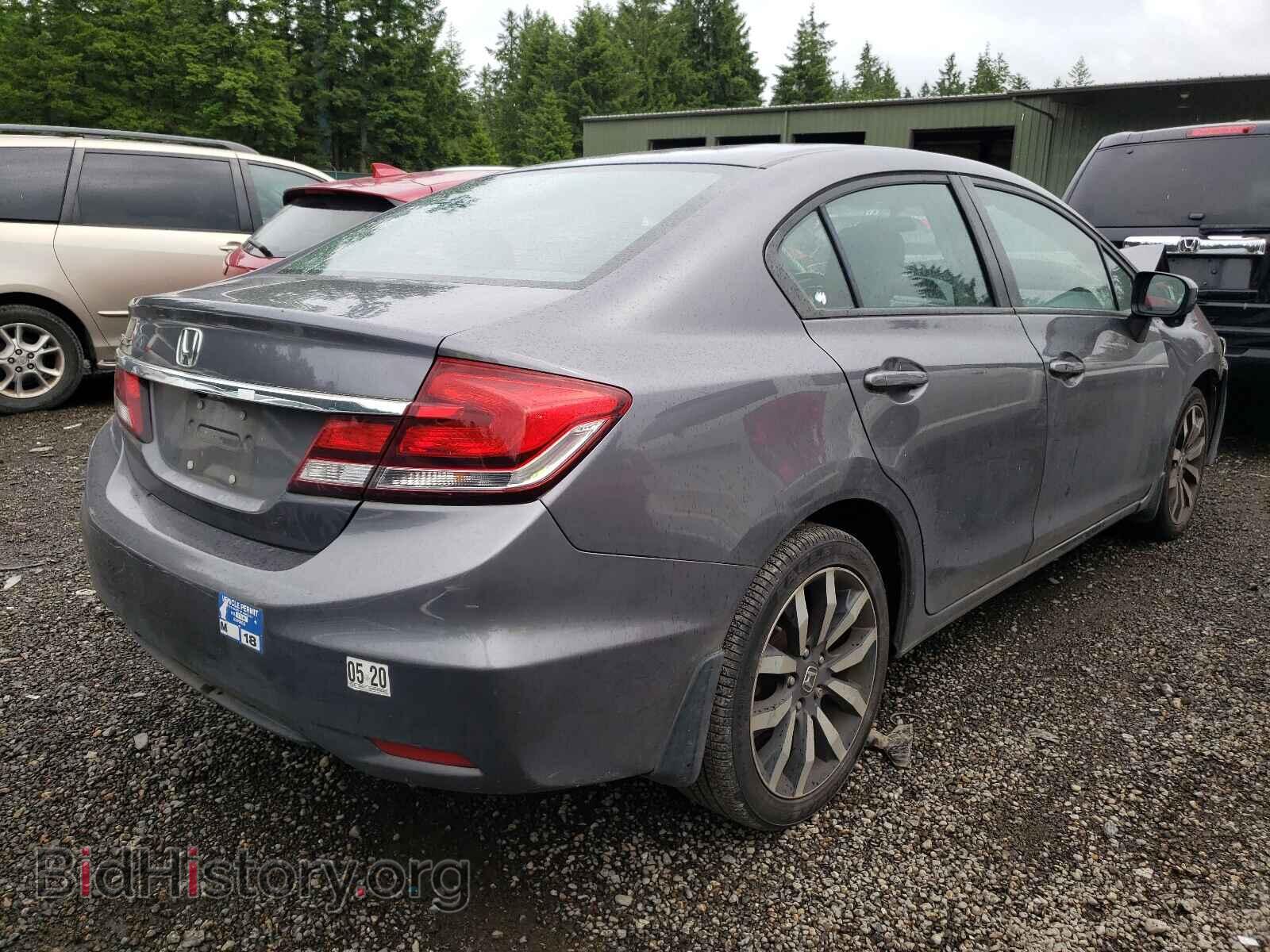 2014 HONDA CIVIC - VIN: 2HGFB2F90EH524033 - Фото 4
