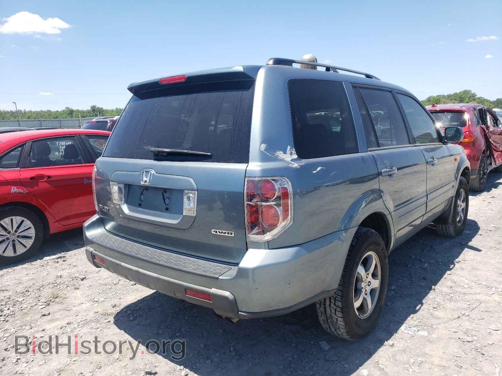 2006 HONDA PILOT - VIN: 2HKYF18466H539961 - Фото 4
