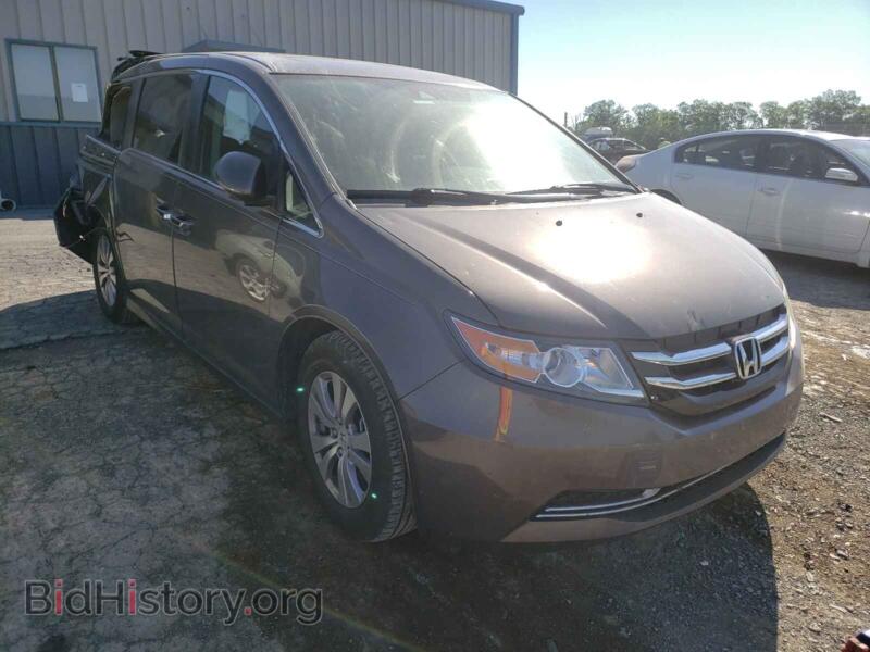 2016 Honda ODYSSEY ODYSSEY EX (VIN 5FNRL5H62GB016202) — photo 1 of 10, Copart, damage: rear end