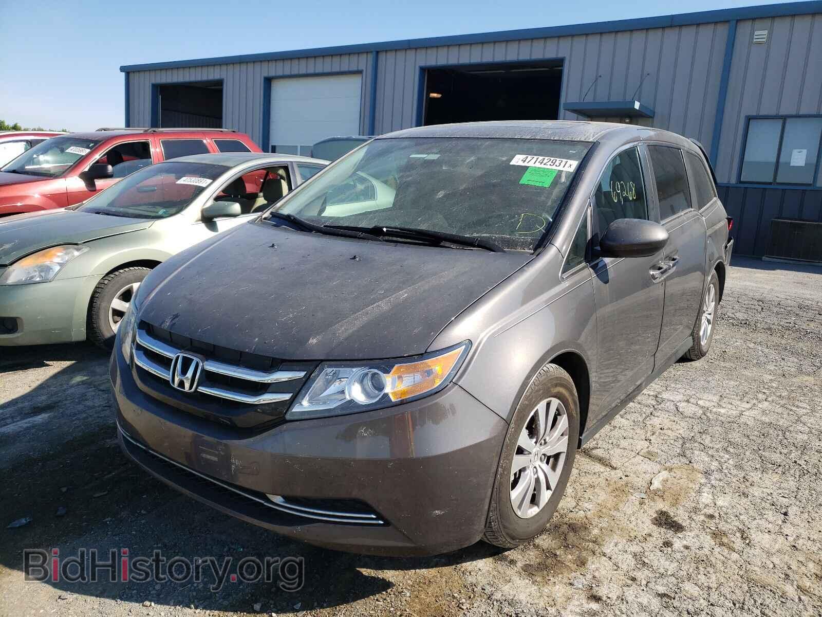 2016 HONDA ODYSSEY - VIN: 5FNRL5H62GB016202 - Photo 2