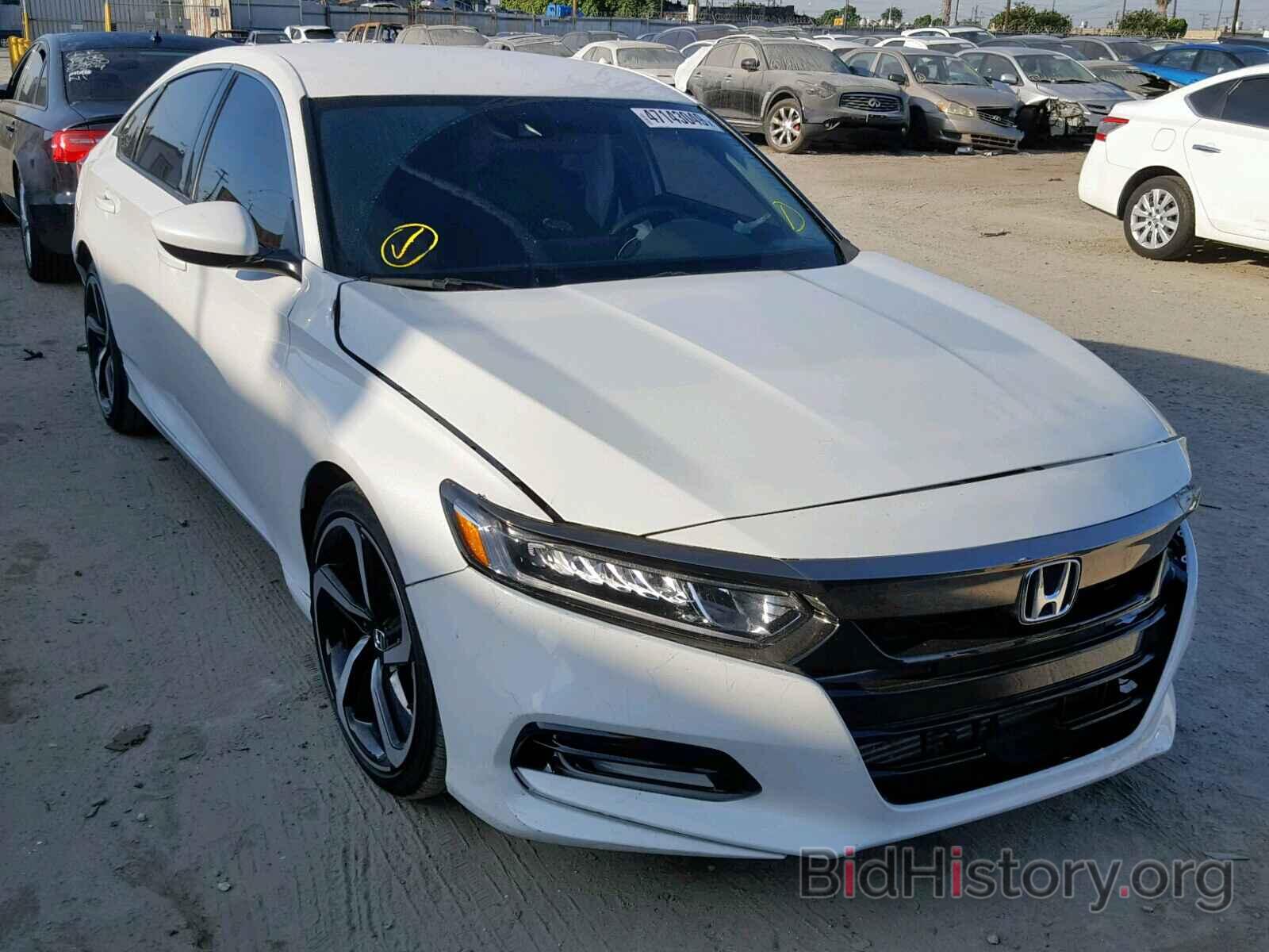 Photo 1HGCV1F38JA107624 - HONDA ACCORD SPO 2018