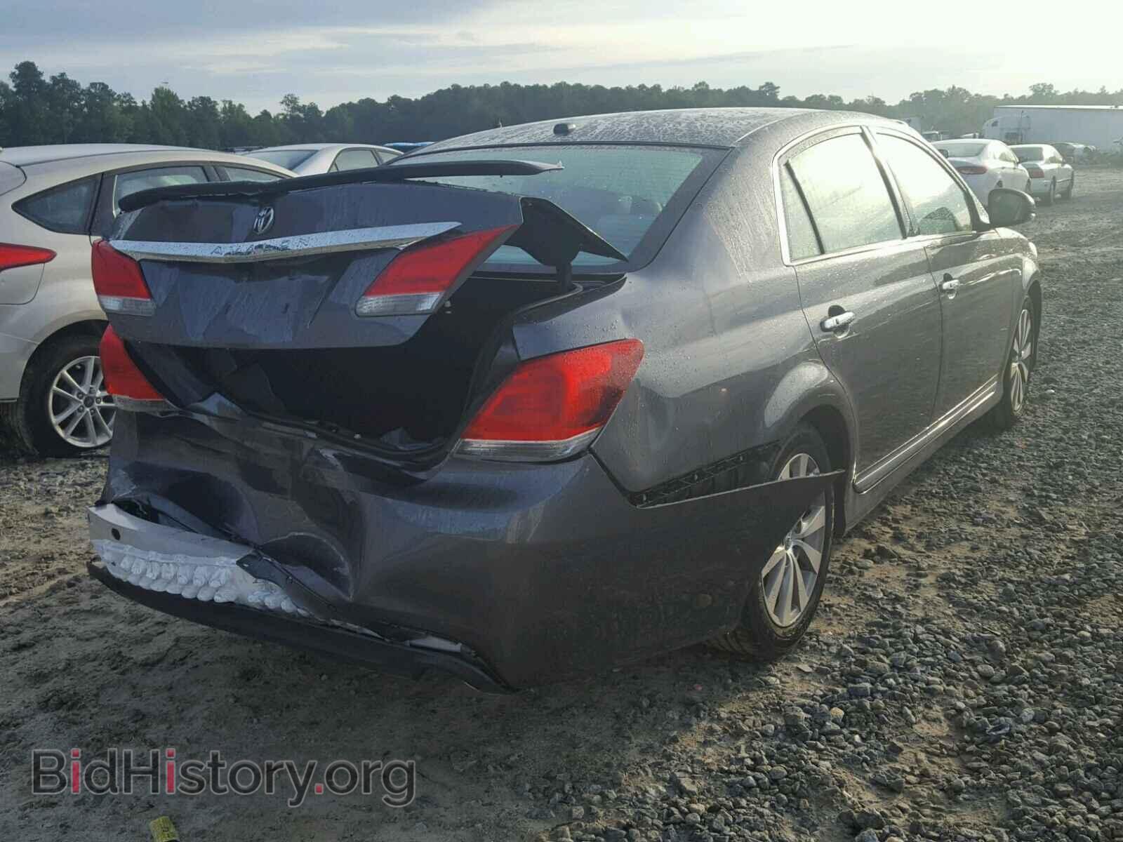 2011 TOYOTA AVALON - VIN: 4T1BK3DB9BU405930 - Фото 4