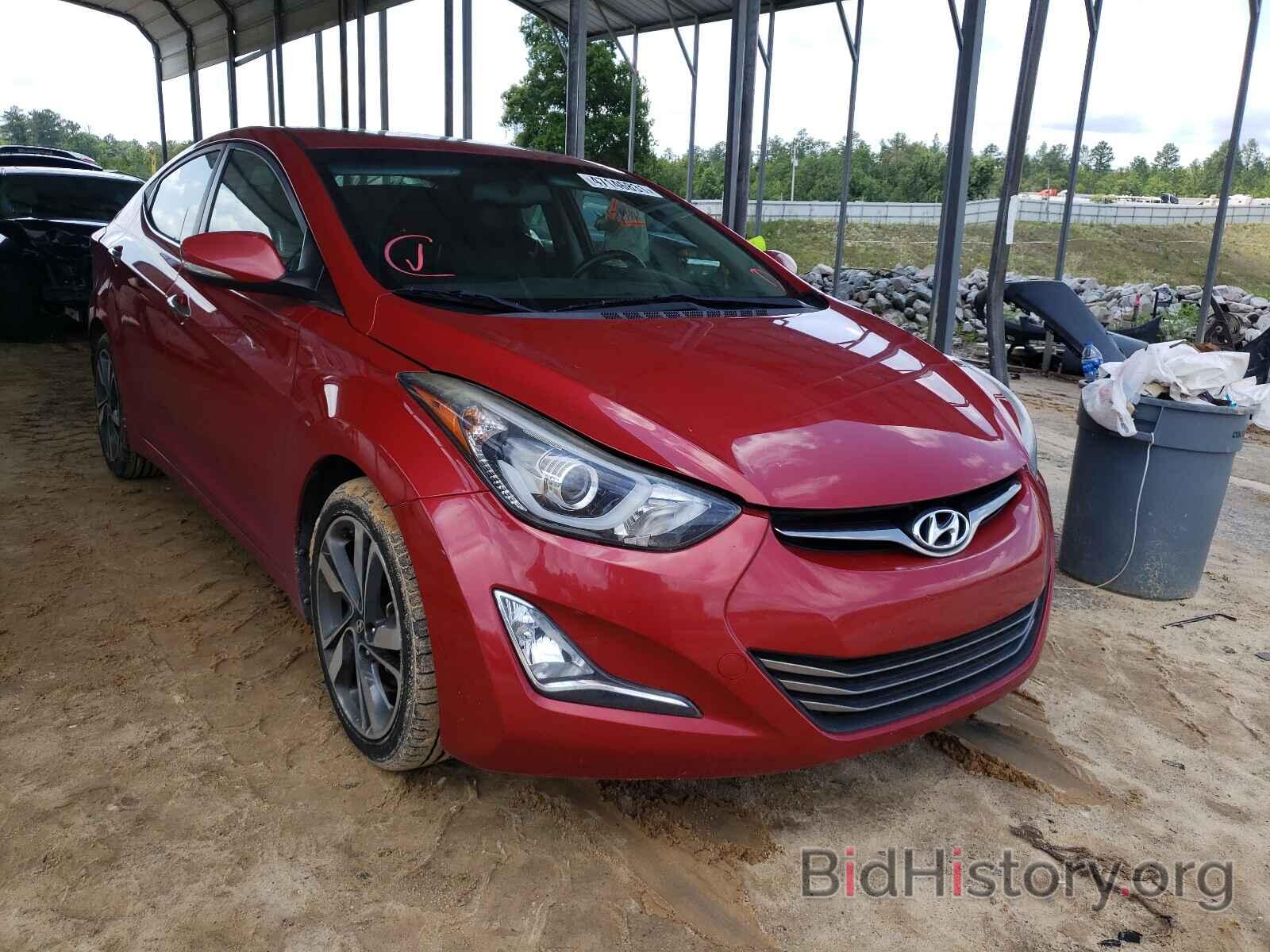 Фотография KMHDH4AE9GU535709 - HYUNDAI ELANTRA 2016