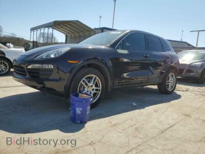 2012 Porsche CAYENNE S, black — VIN WP1AB2A20CLA49551, Copart