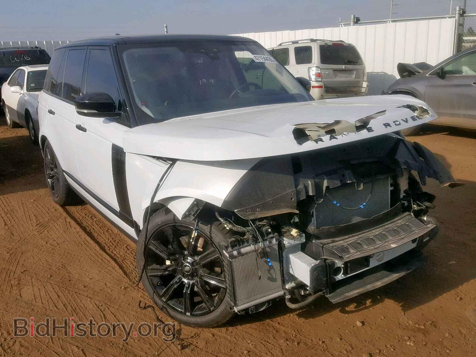 Фотография SALGS2FK4HA362134 - LAND ROVER RANGE ROVE 2017