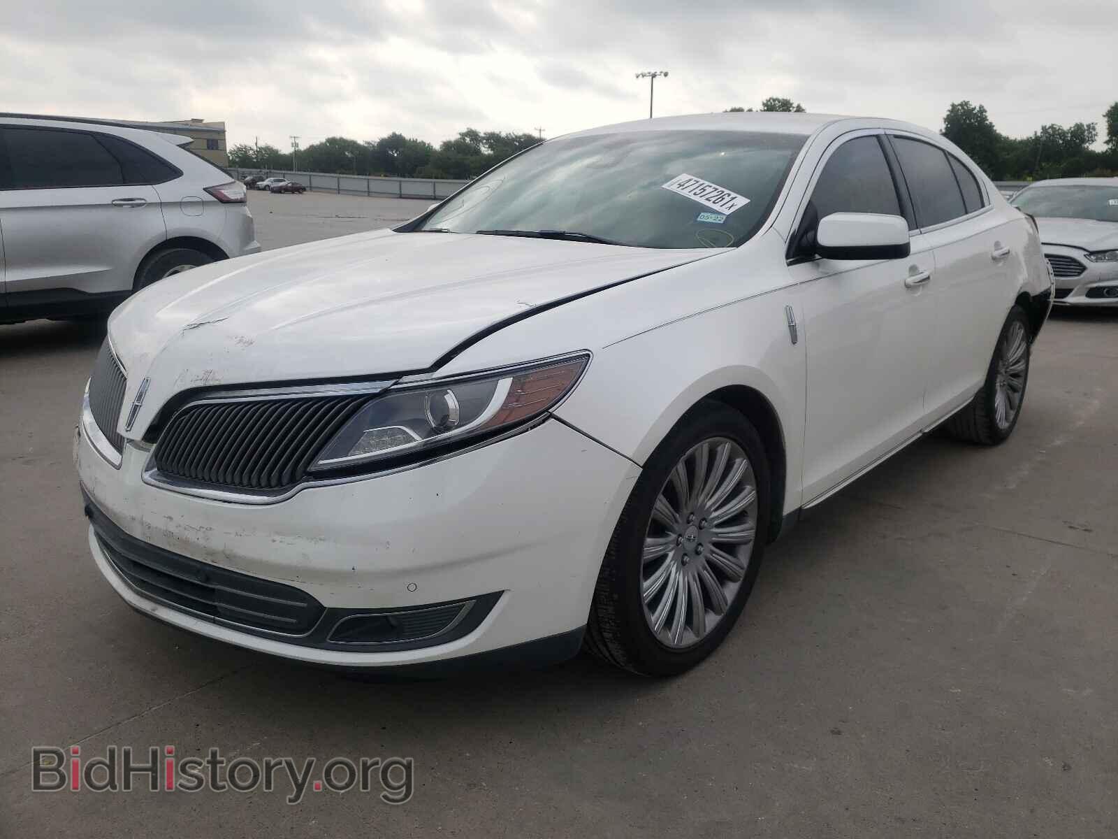 2013 LINCOLN MKS - VIN: 1LNHL9DK6DG605207 - Фото 2