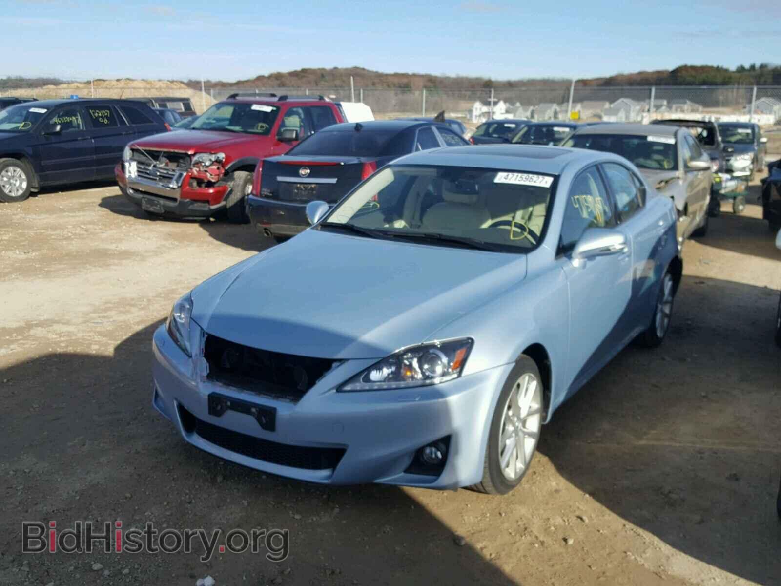 2011 LEXUS IS350 - VIN: JTHCE5C25B5001237 - Фото 2