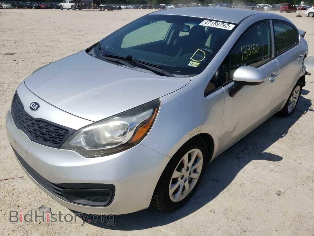 2013 KIA RIO - VIN: KNADM4A31D6281375 - Фото 2