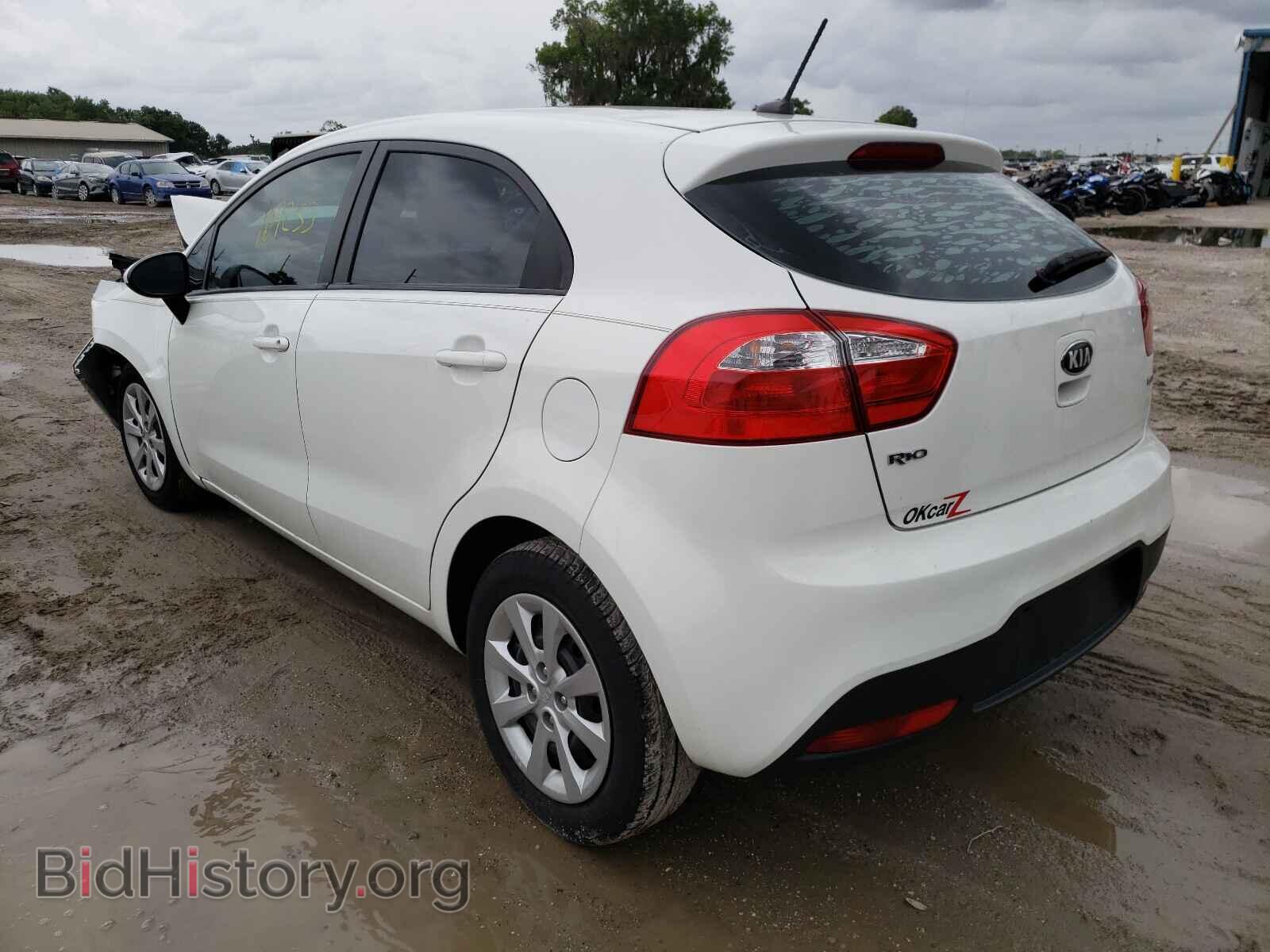 2013 KIA RIO - VIN: KNADM5A30D6247823 - Фото 3