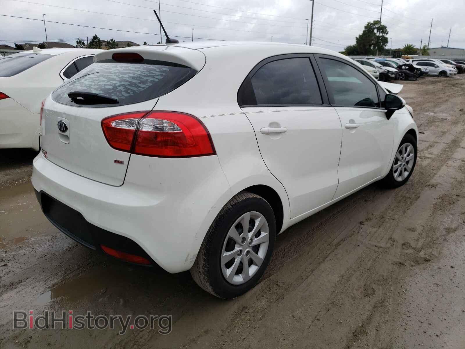 2013 KIA RIO - VIN: KNADM5A30D6247823 - Фото 4