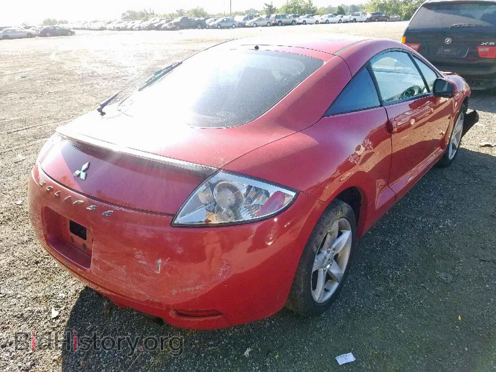 2007 MITSUBISHI ECLIPSE - VIN: 4A3AK24F67E017064 - Фото 4