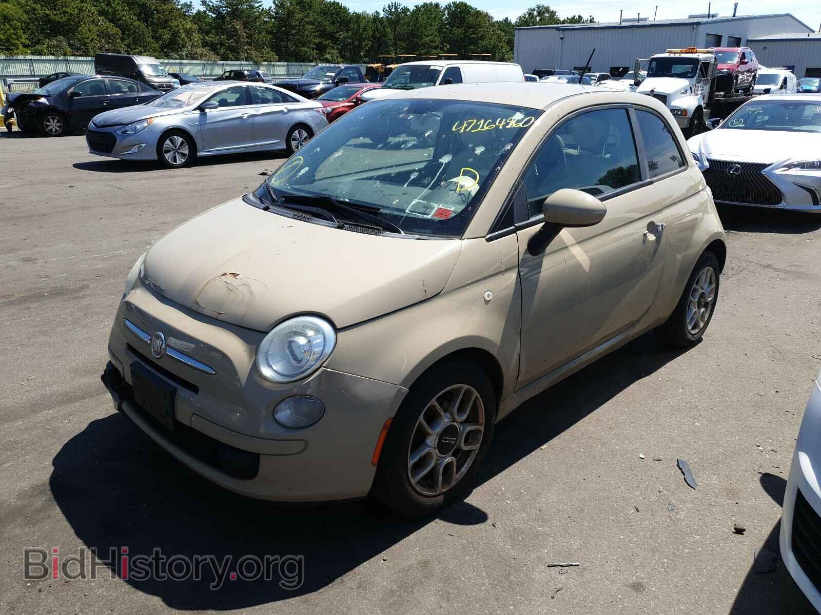 2012 FIAT 500 - VIN: 3C3CFFAR6CT112910 - Фото 2
