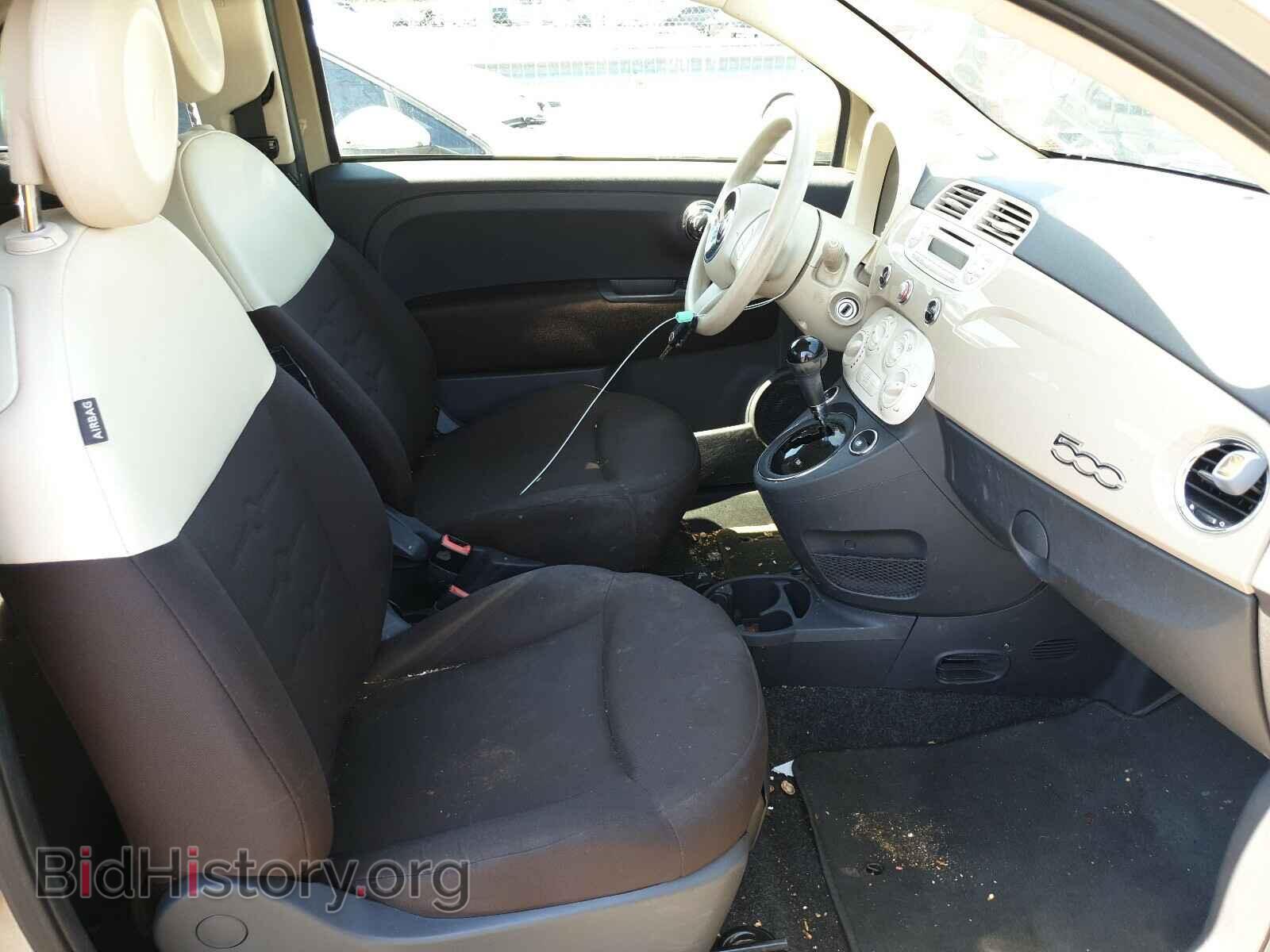 2012 FIAT 500 - VIN: 3C3CFFAR6CT112910 - Фото 5