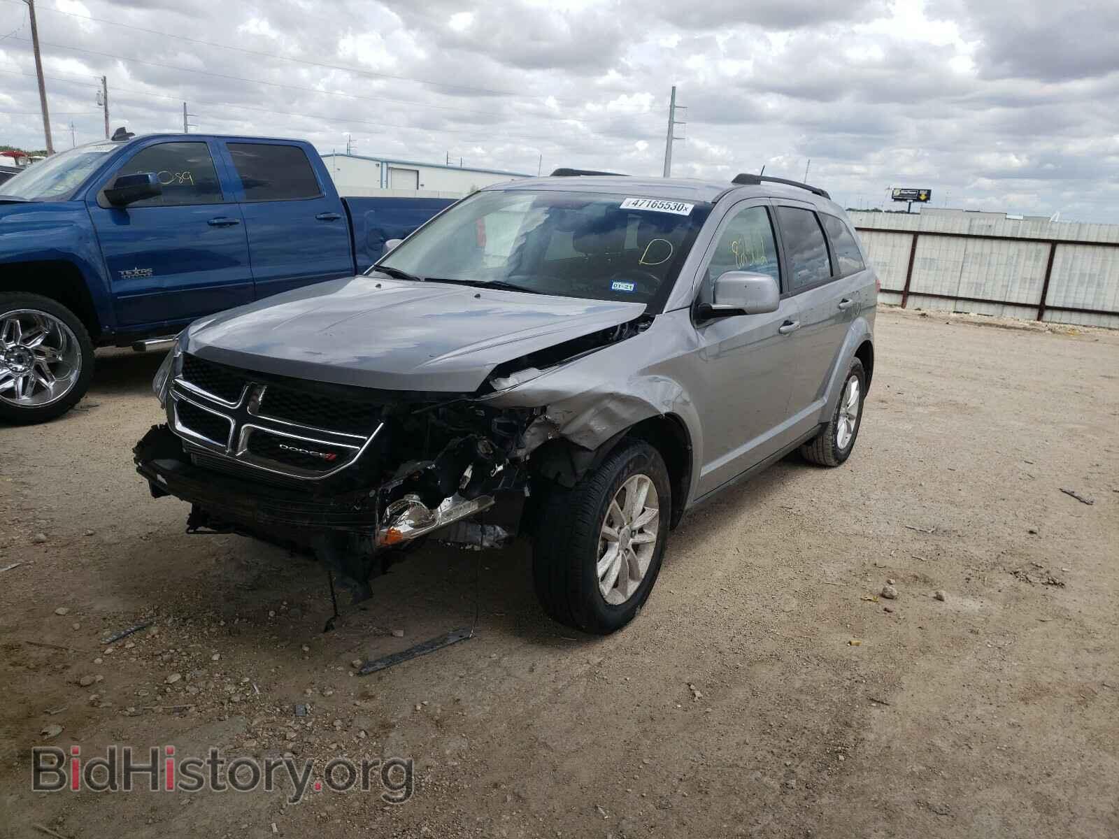 2016 DODGE JOURNEY - VIN: 3C4PDCBB3GT117829 - Фото 2