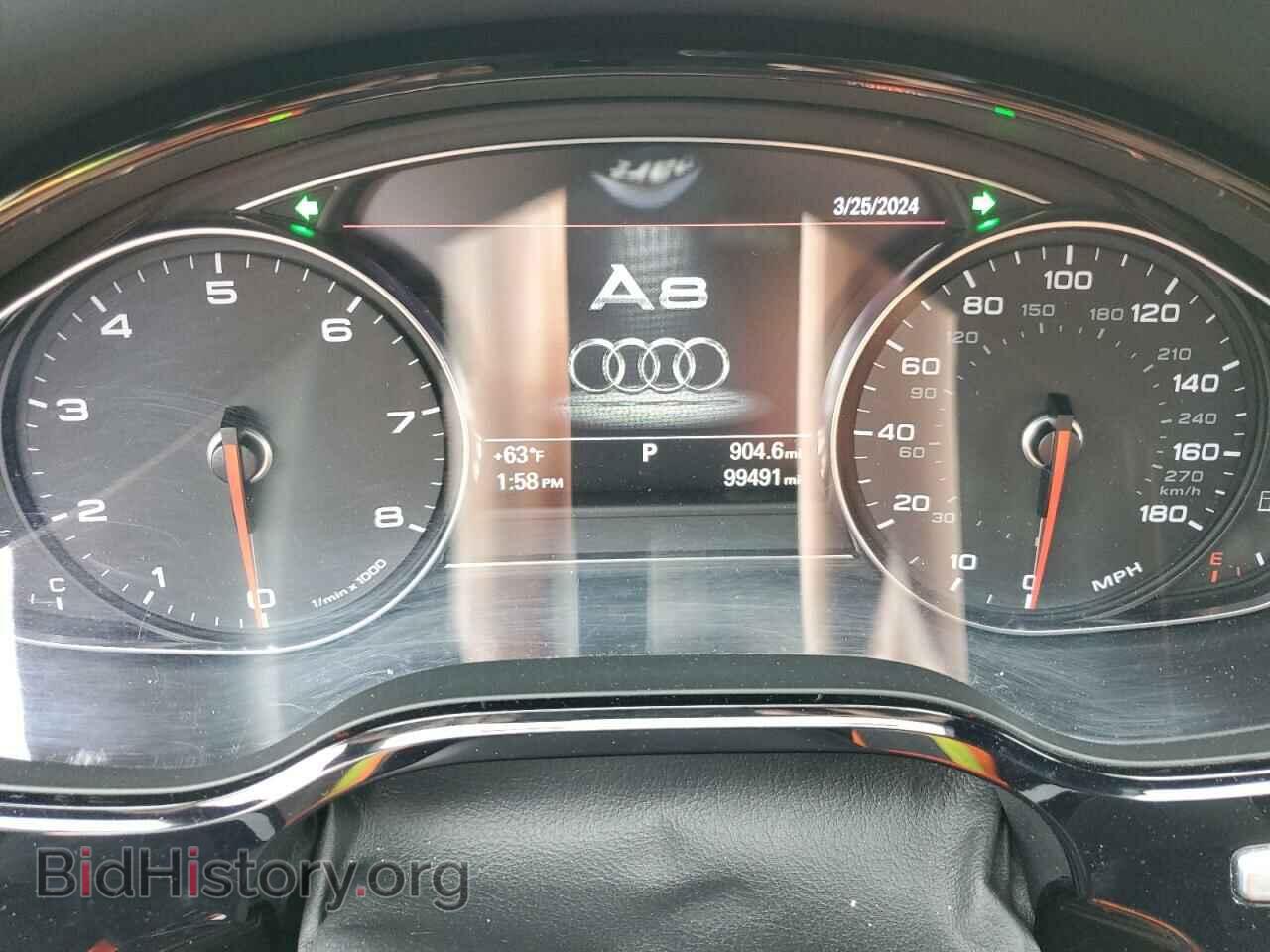 2012 AUDI A8 - VIN: WAURVAFD8CN017691 - Фото 9