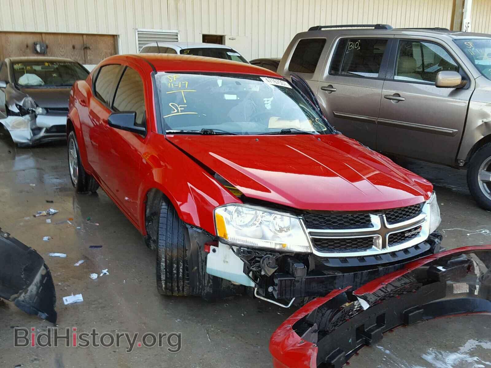 Photo 1C3CDZAB5DN725872 - DODGE AVENGER 2013