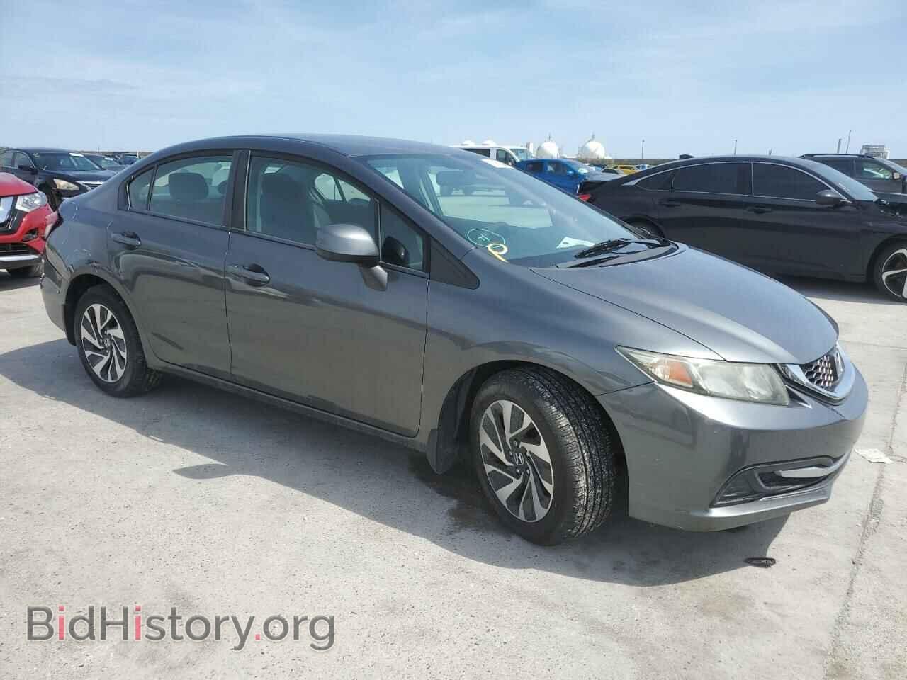 2013 HONDA CIVIC - VIN: 2HGFB2F57DH550009 - Фото 4