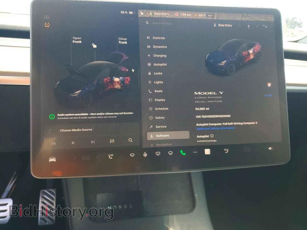 2023 TESLA MODEL Y - VIN: 7SAYGDEE9PA023038 - Фото 9