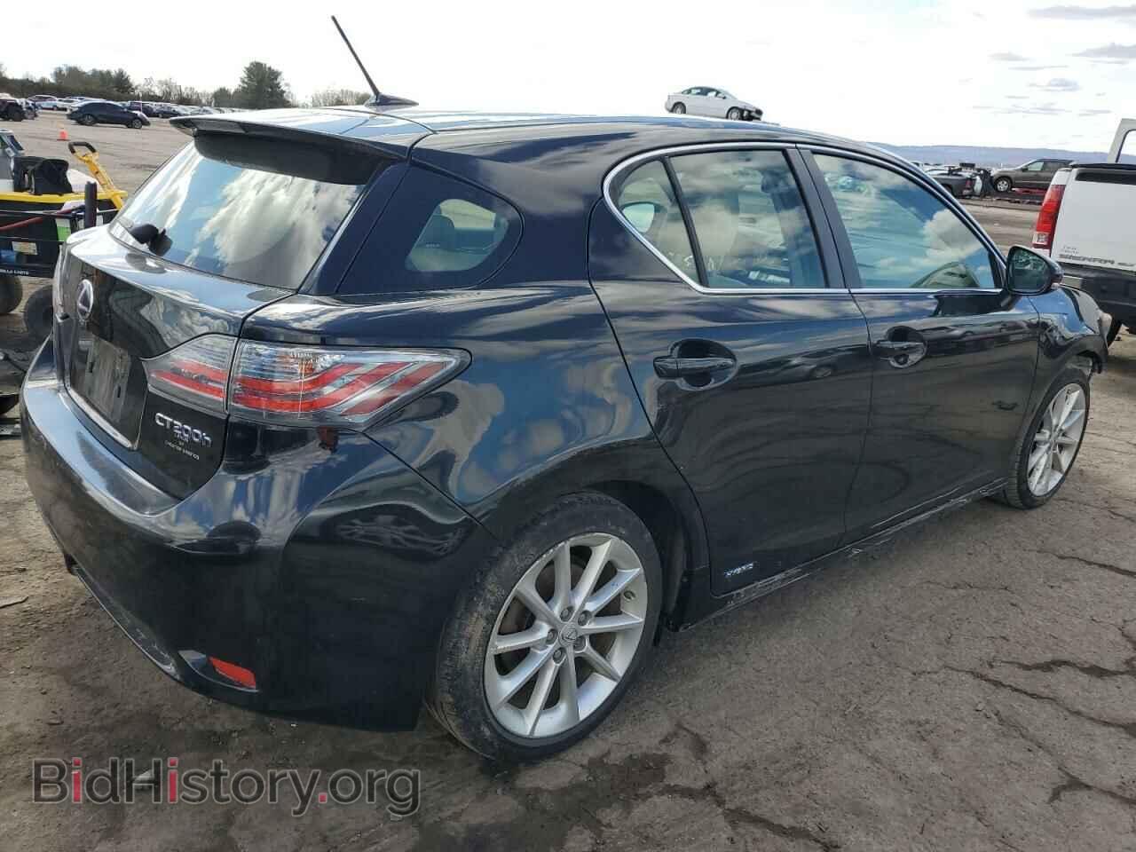 2012 LEXUS CT 200 - VIN: JTHKD5BH3C2093911 - Фото 3