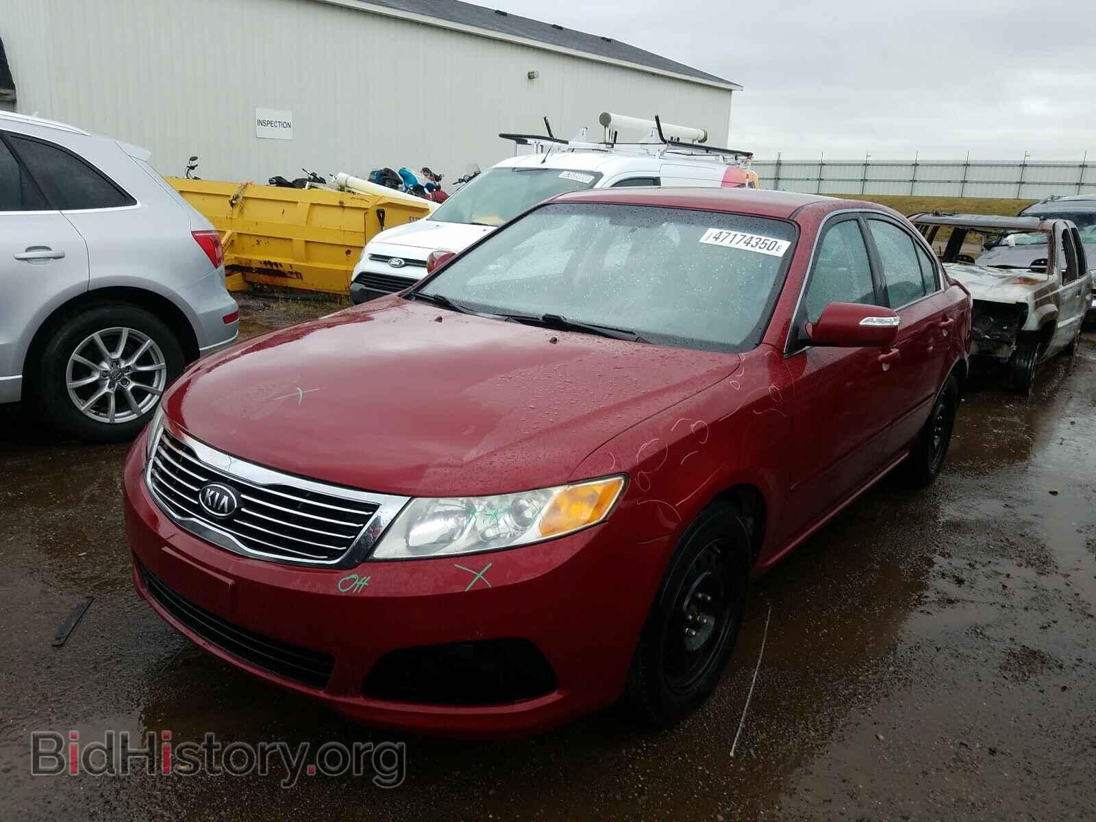 2009 KIA OPTIMA - VIN: KNAGE228195338468 - Фото 2