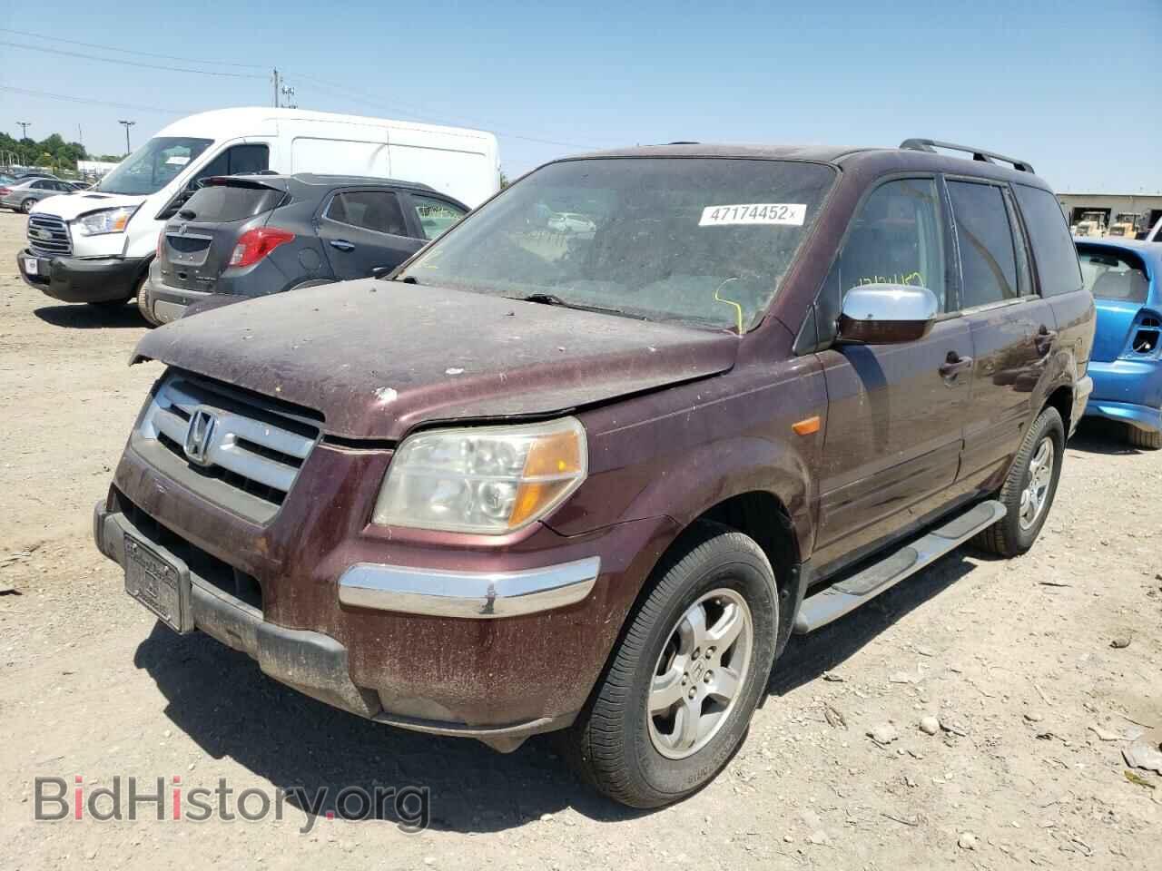 2007 HONDA PILOT - VIN: 5FNYF28527B001708 - Фото 2
