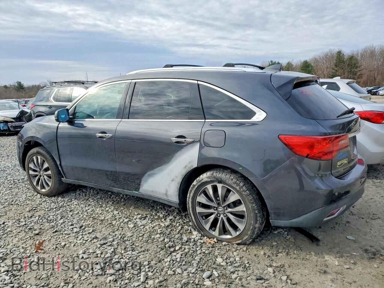 2014 ACURA MDX - VIN: 5FRYD4H41EB019220 - Фото 2