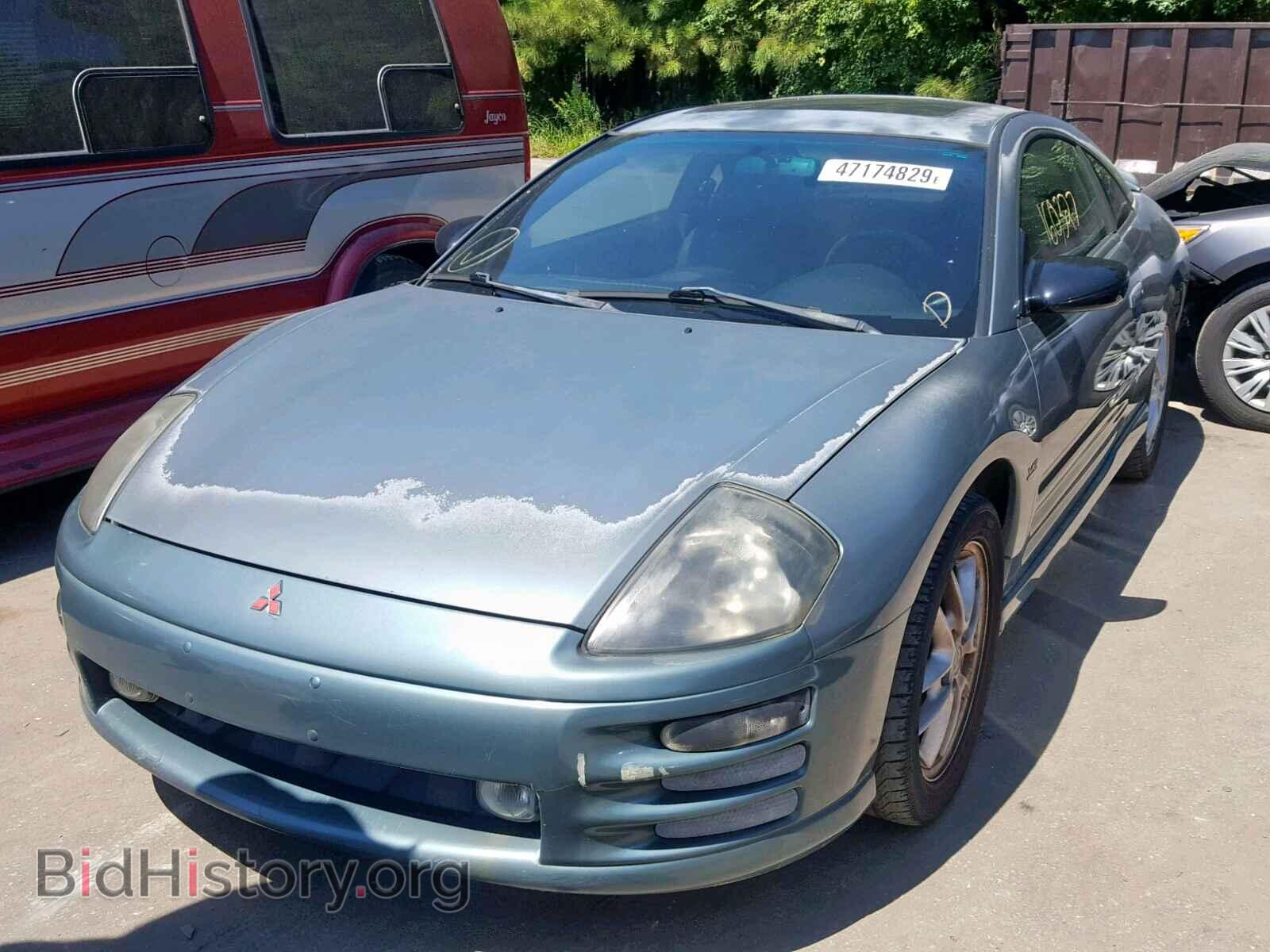 2000 MITSUBISHI ECLIPSE - VIN: 4A3AC54L4YE087913 - Фото 2