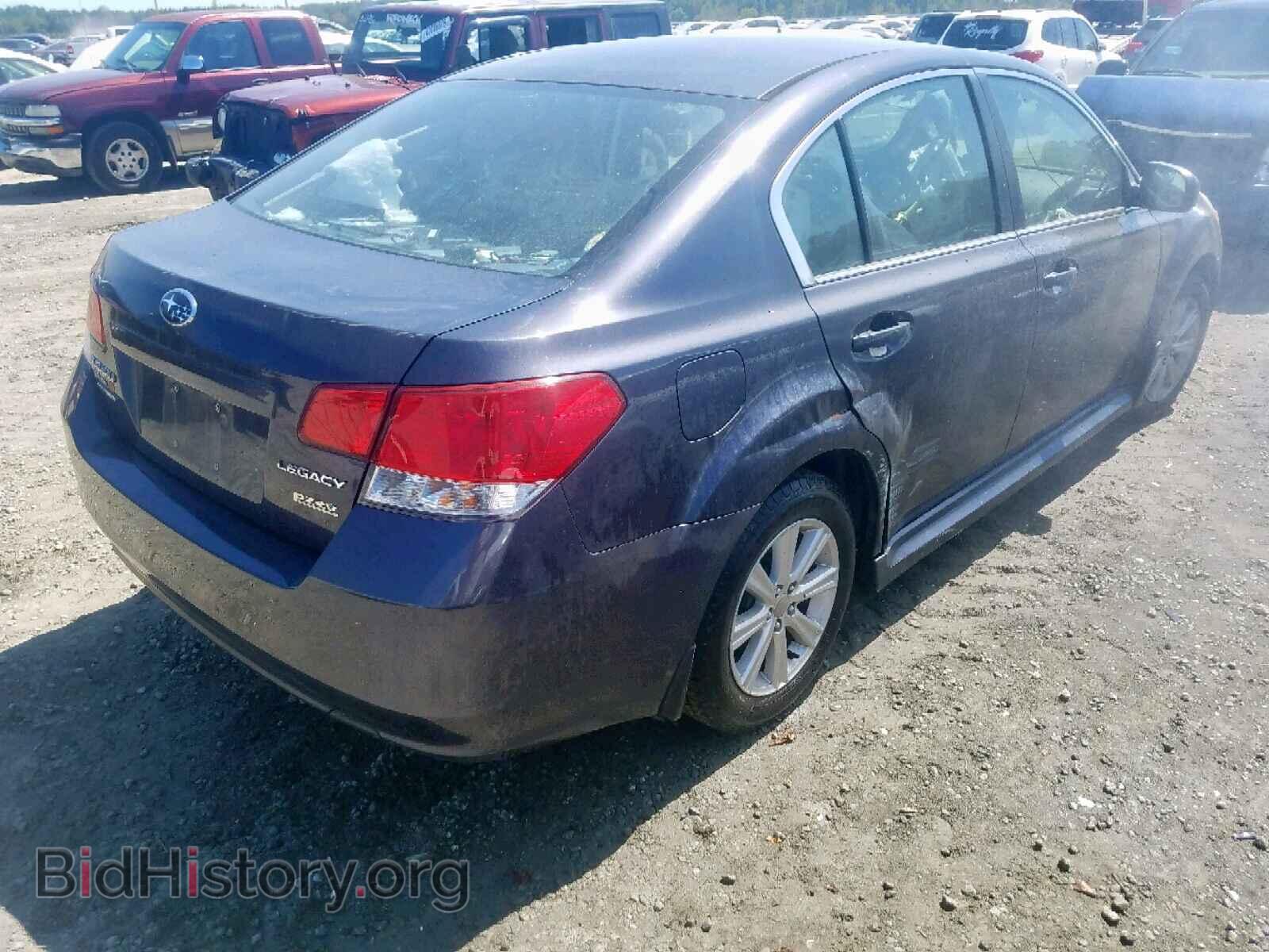 2011 SUBARU LEGACY - VIN: 4S3BMBC60B3210575 - Фото 4