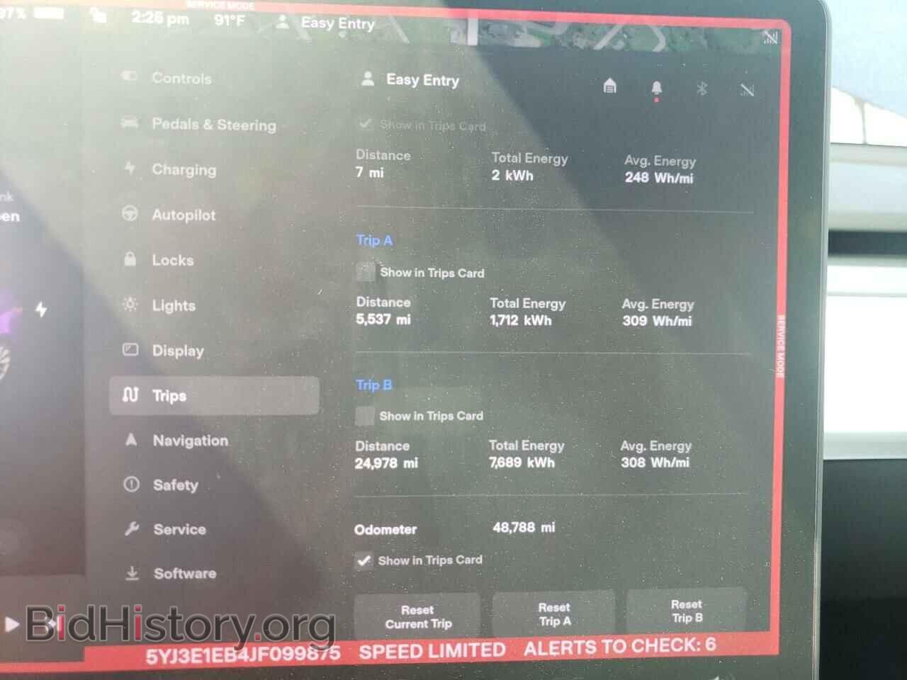 2018 TESLA MODEL 3 - VIN: 5YJ3E1EB4JF099875 - Photo 9