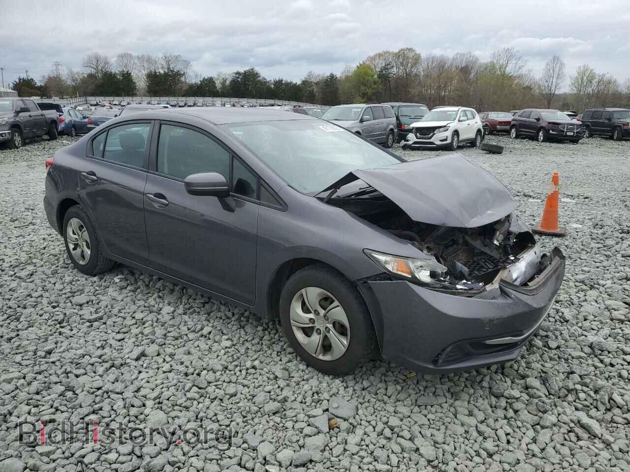 2015 HONDA CIVIC - VIN: 2HGFB2F51FH546962 - Фото 4