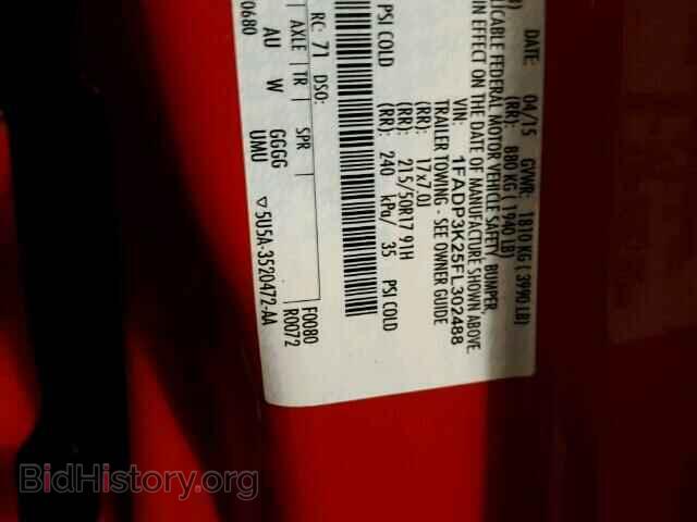 2015 FORD FOCUS - VIN: 1FADP3K25FL302488 - Photo 10