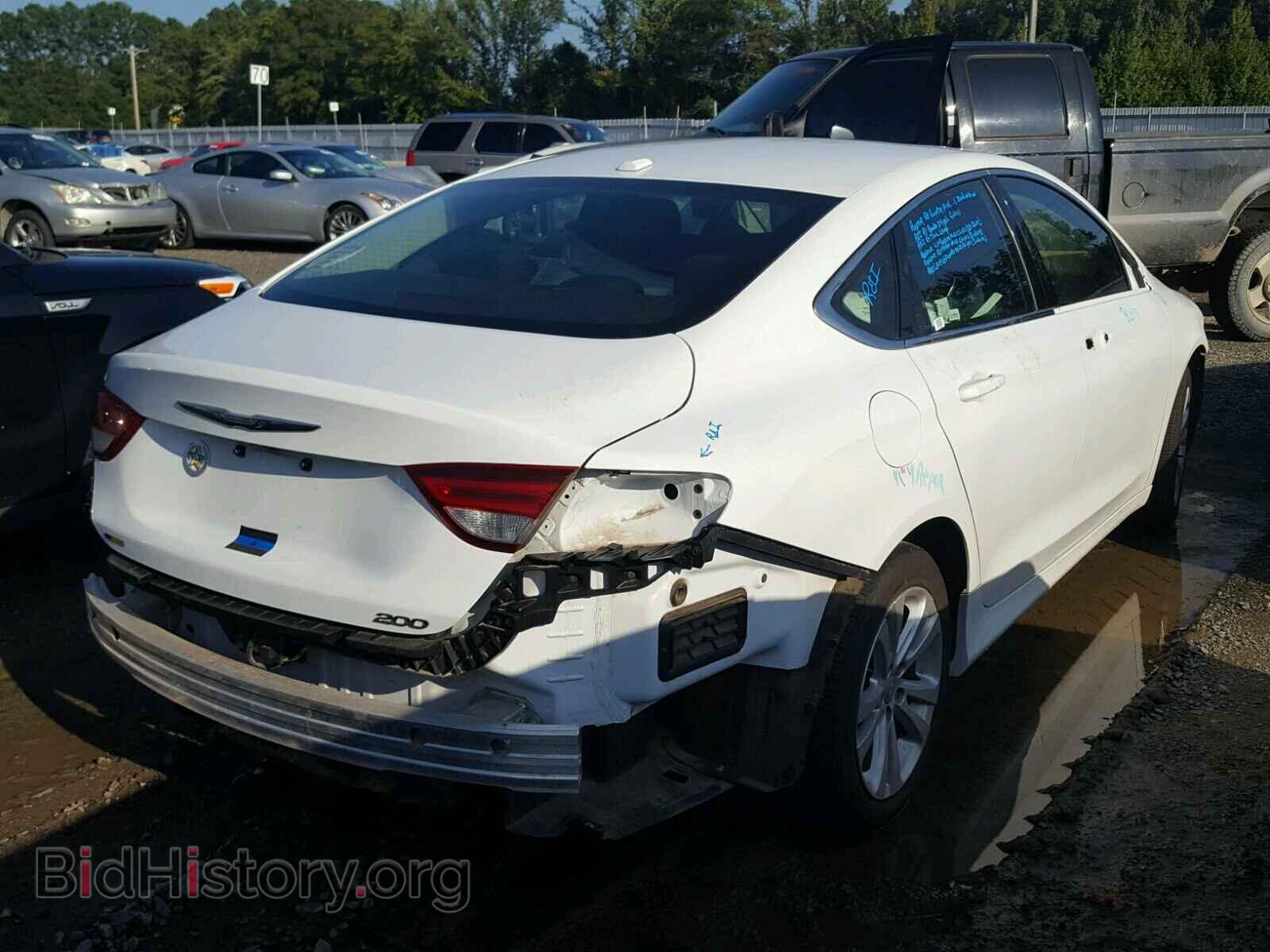 2015 CHRYSLER 200 - VIN: 1C3CCCAB7FN704475 - Фото 4