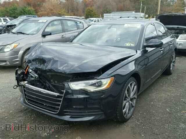 2013 AUDI A6 - VIN: WAUGFAFC6DN058933 - Фото 2