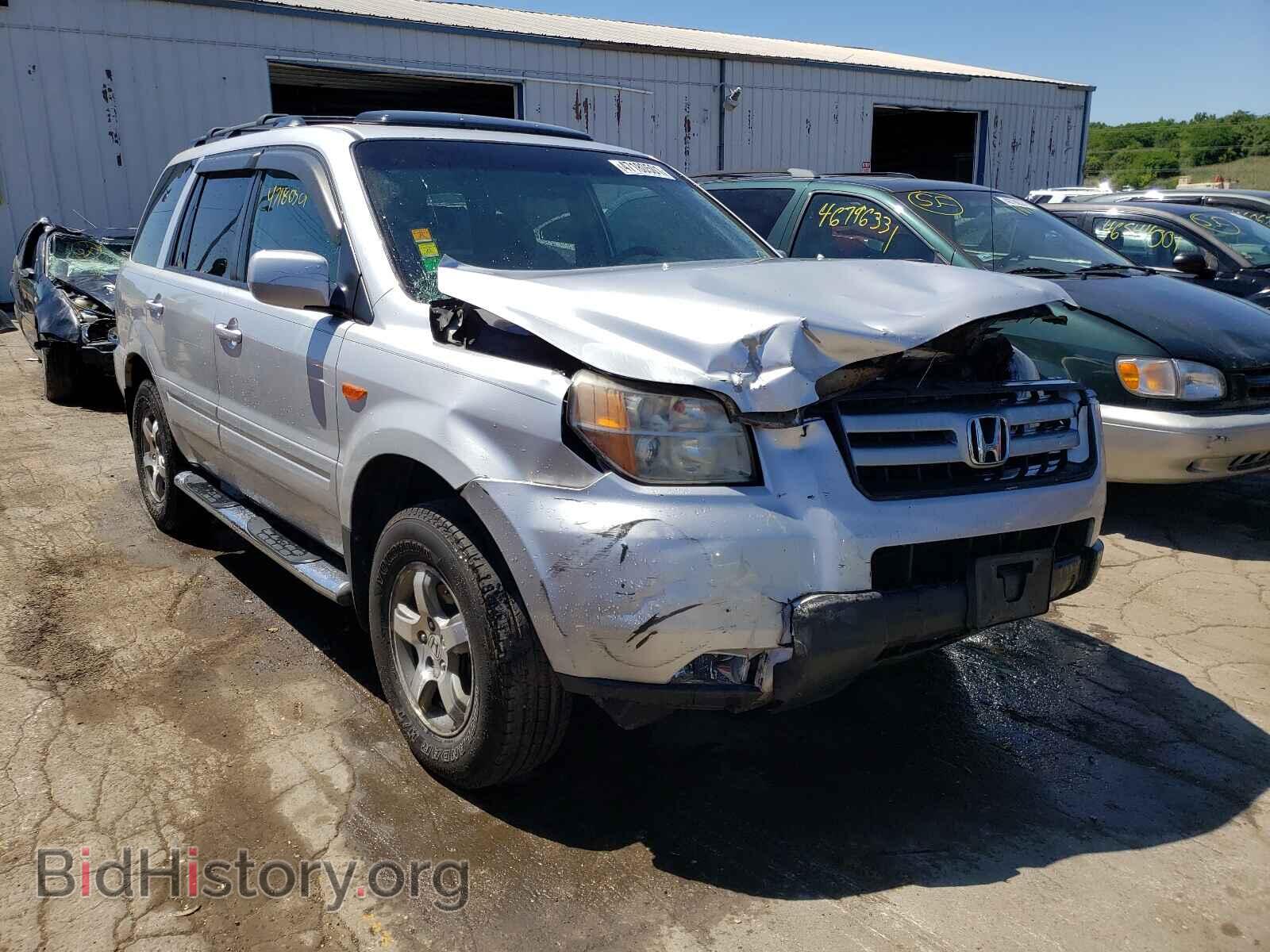 Photo 5FNYF18308B045393 - HONDA PILOT 2008