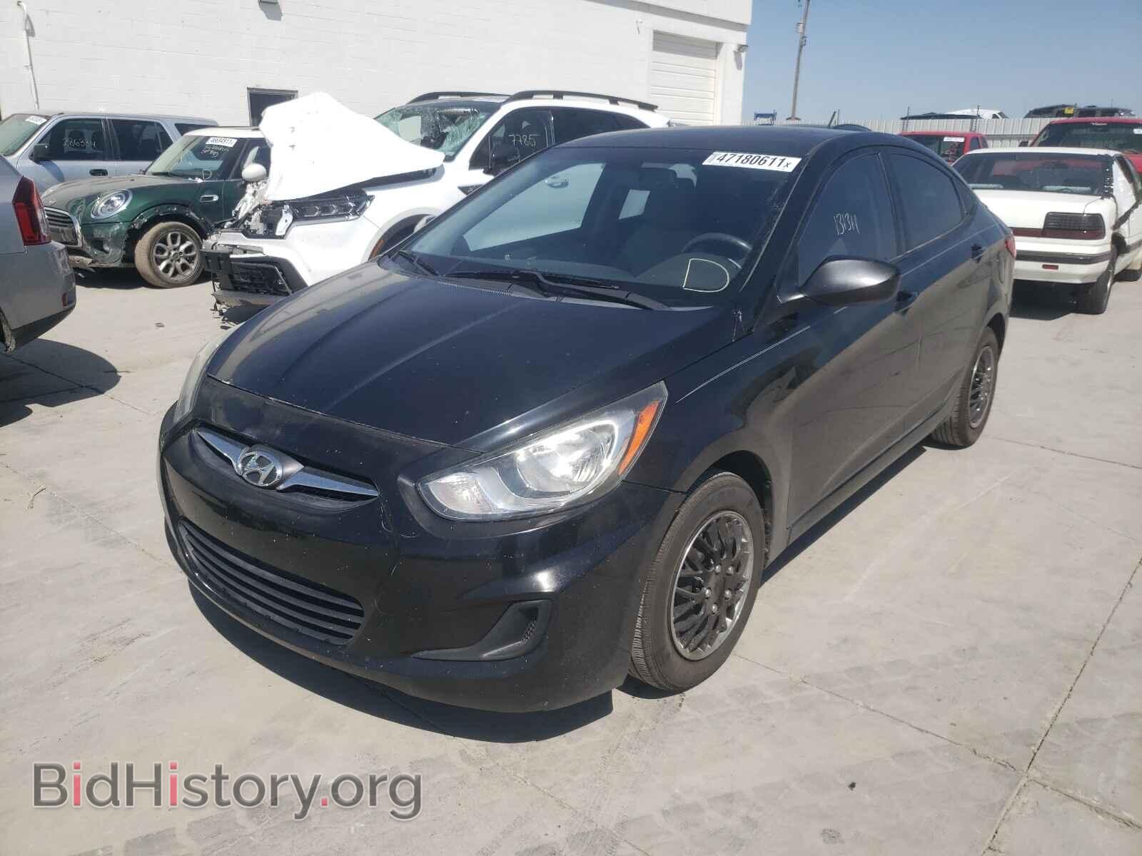 2012 HYUNDAI ACCENT - VIN: KMHCT4AEXCU229669 - Фото 2